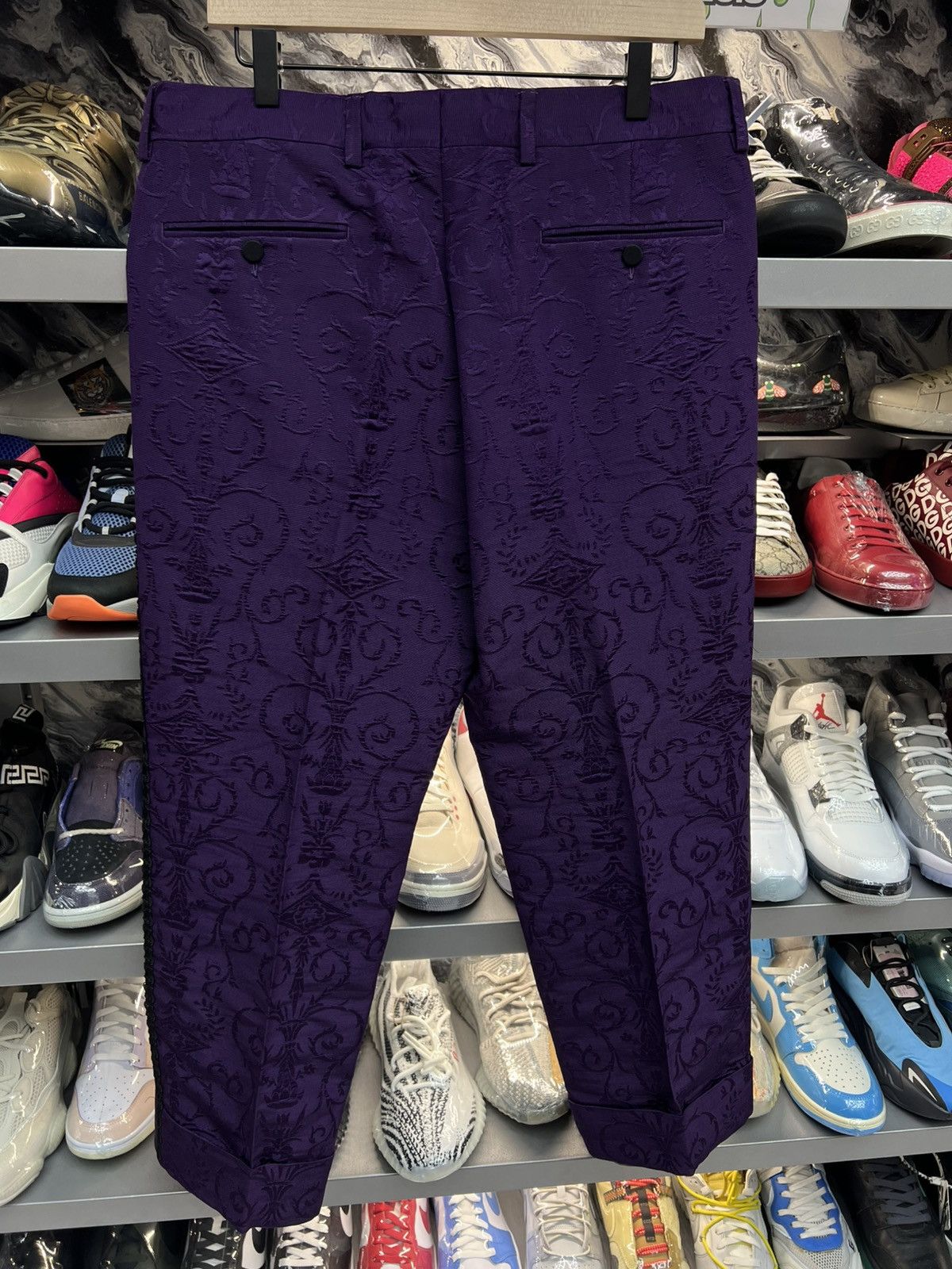 Gucci Gucci Purple Crystal Suit Set Size 34S - 13 Thumbnail