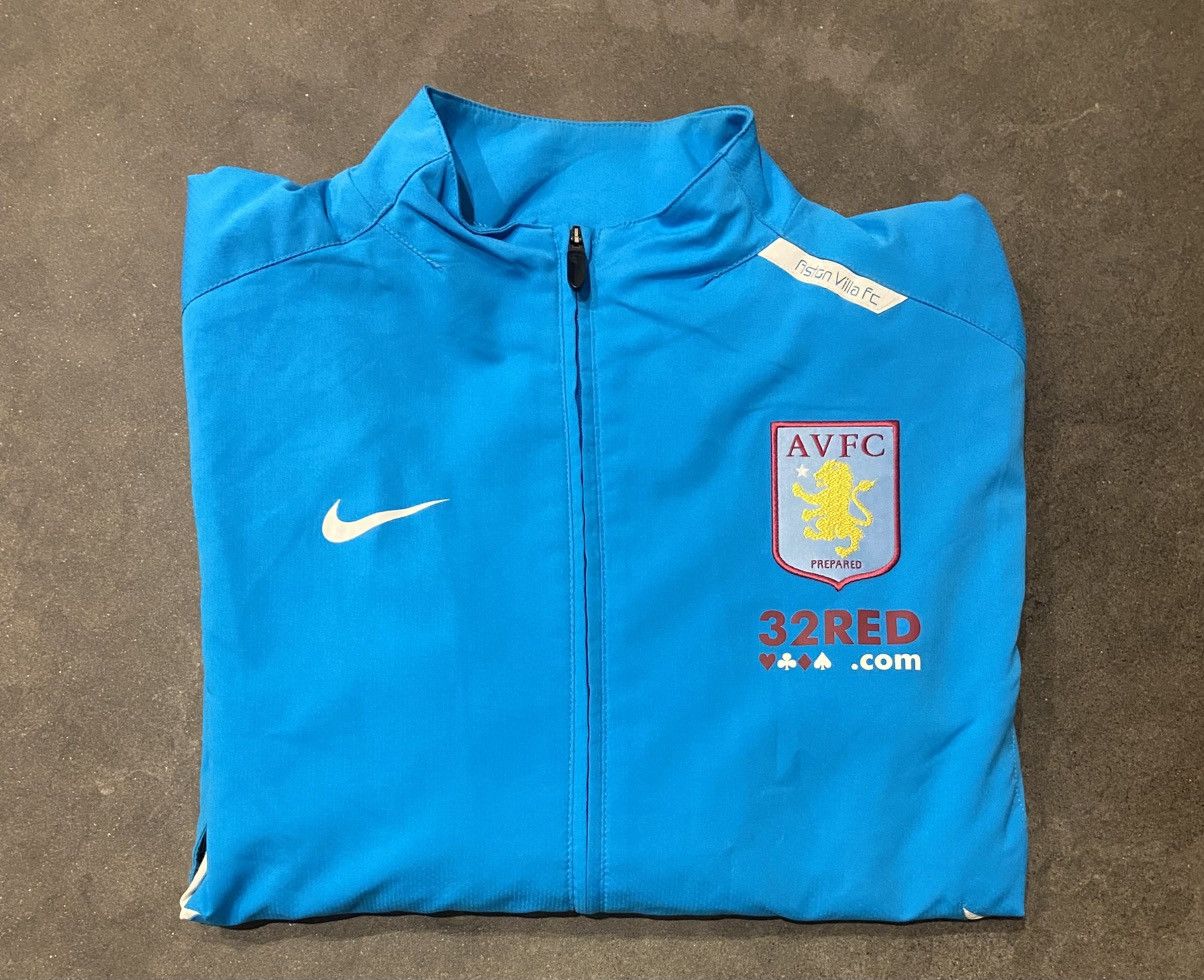 Nike Nike Aston Villa FC Track Jacket Blue Vintage size L 2007 Size US L / EU 52-54 / 3 - 2 Thumbnail