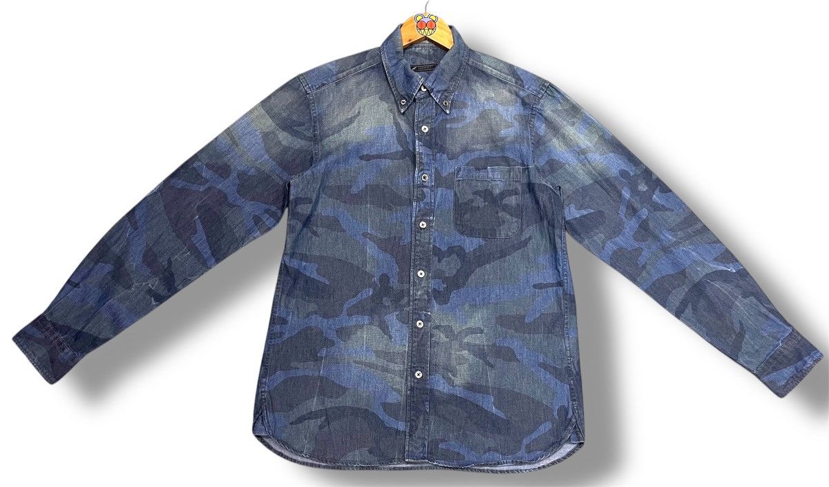 Japanese Brand × Sophnet. SOPHNET Long Sleeve Button Ups CAMO RARE Size US M / EU 48-50 / 2 - 1 Thumbnail