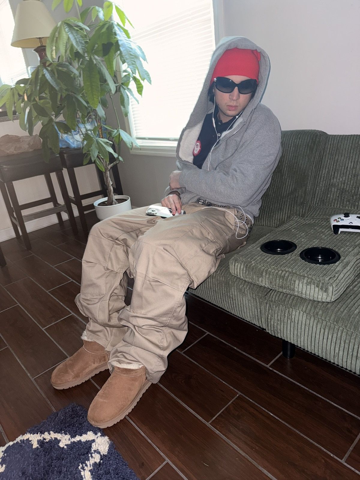 Other Shitbysheff Khaki Cargos Size US 36 / EU 52 - 4 Thumbnail