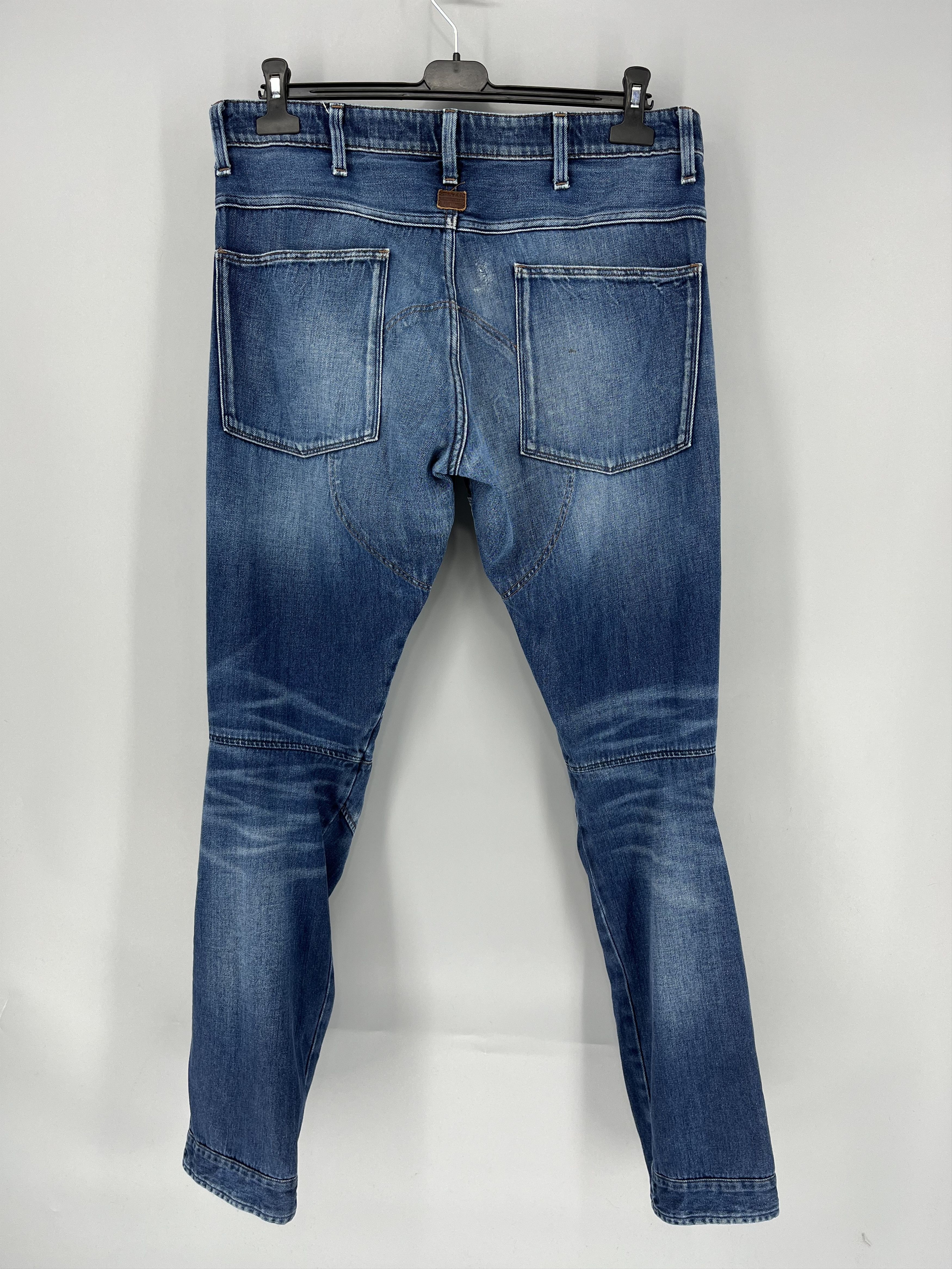 G-Star Vintage G star Raw Denim Avant Garde Pants jeans Rick style Size US 34 / EU 50 - 6 Thumbnail