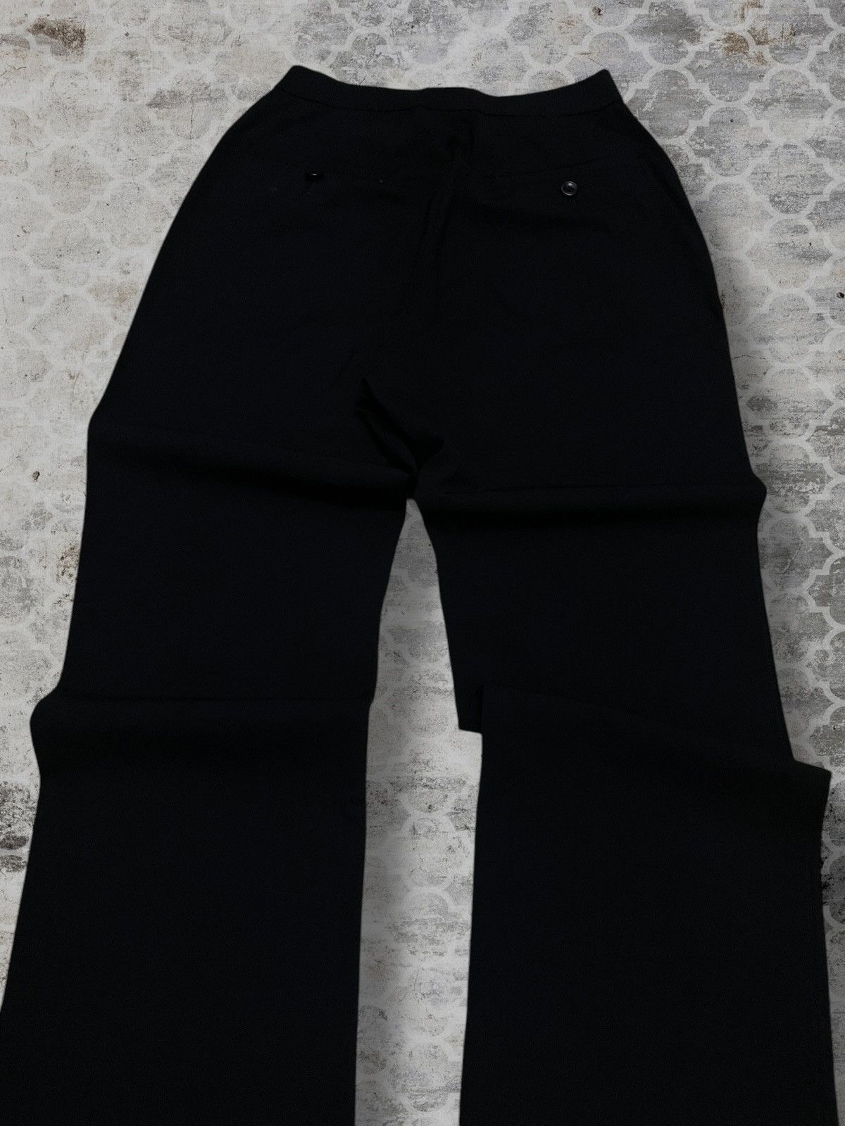 Issey Miyake × Japanese Brand × Vintage Vintage 1990s Designer Issey Miyake Casual Black Pant Size 22" - 11 Thumbnail