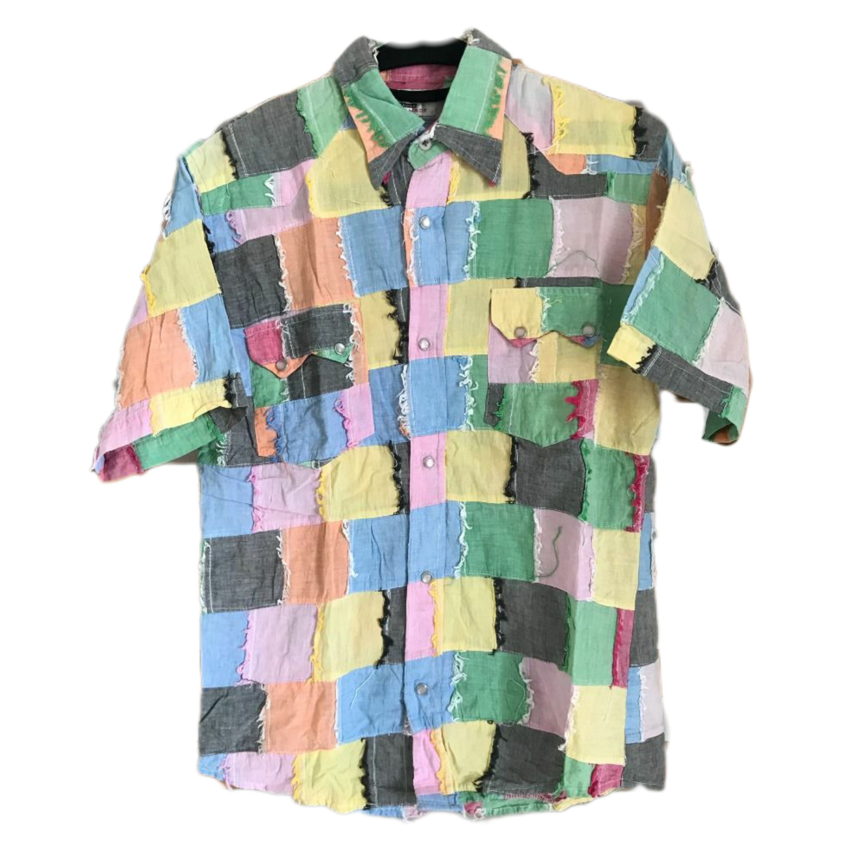 Vintage Patchwork Vintage Union Made Cooke Street Shirt Size US M / EU 48-50 / 2 - 1 Thumbnail
