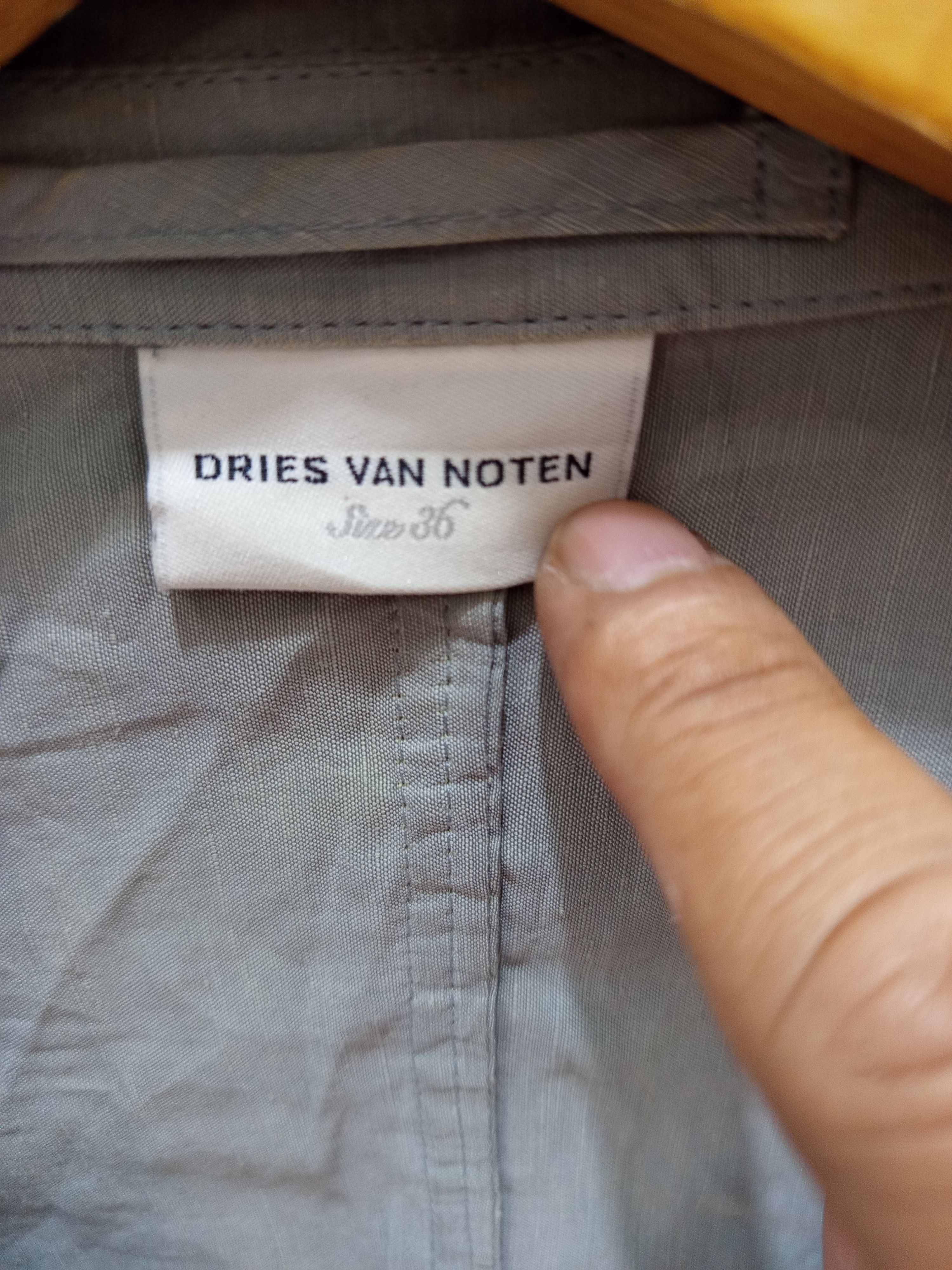 Dries Van Noten Dries Van Noten Linen Silk Blazer Size S / US 4 / IT 40 - 8 Thumbnail
