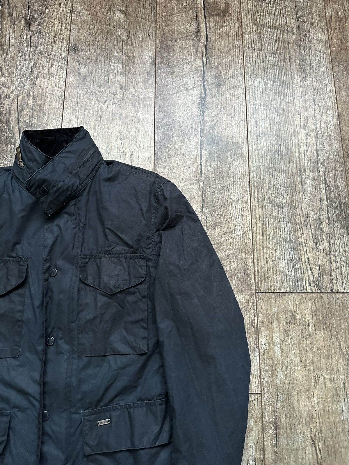 Barbour Vintage Barbour Tailored Sapper Waxed Jacket Size US S / EU 44-46 / 1 - 2 Thumbnail