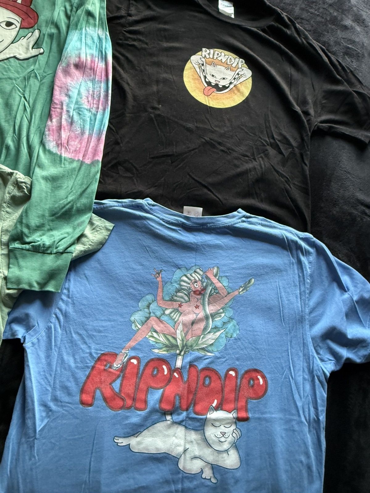 RIPNDIP RIPNDIP Graphic Bundle (5 Pieces) Tees + Long Sleeve Size US M / EU 48-50 / 2 - 3 Thumbnail