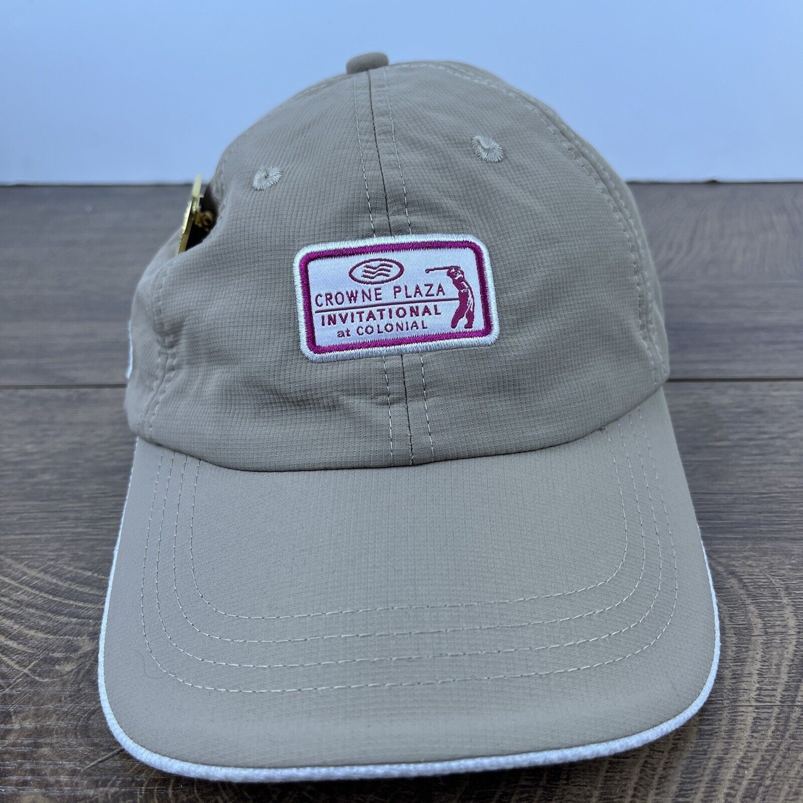 Other Crowne Plaza Invitational Colonial Hat Tan Brown Hat Adjusta Size ONE SIZE - 2 Thumbnail