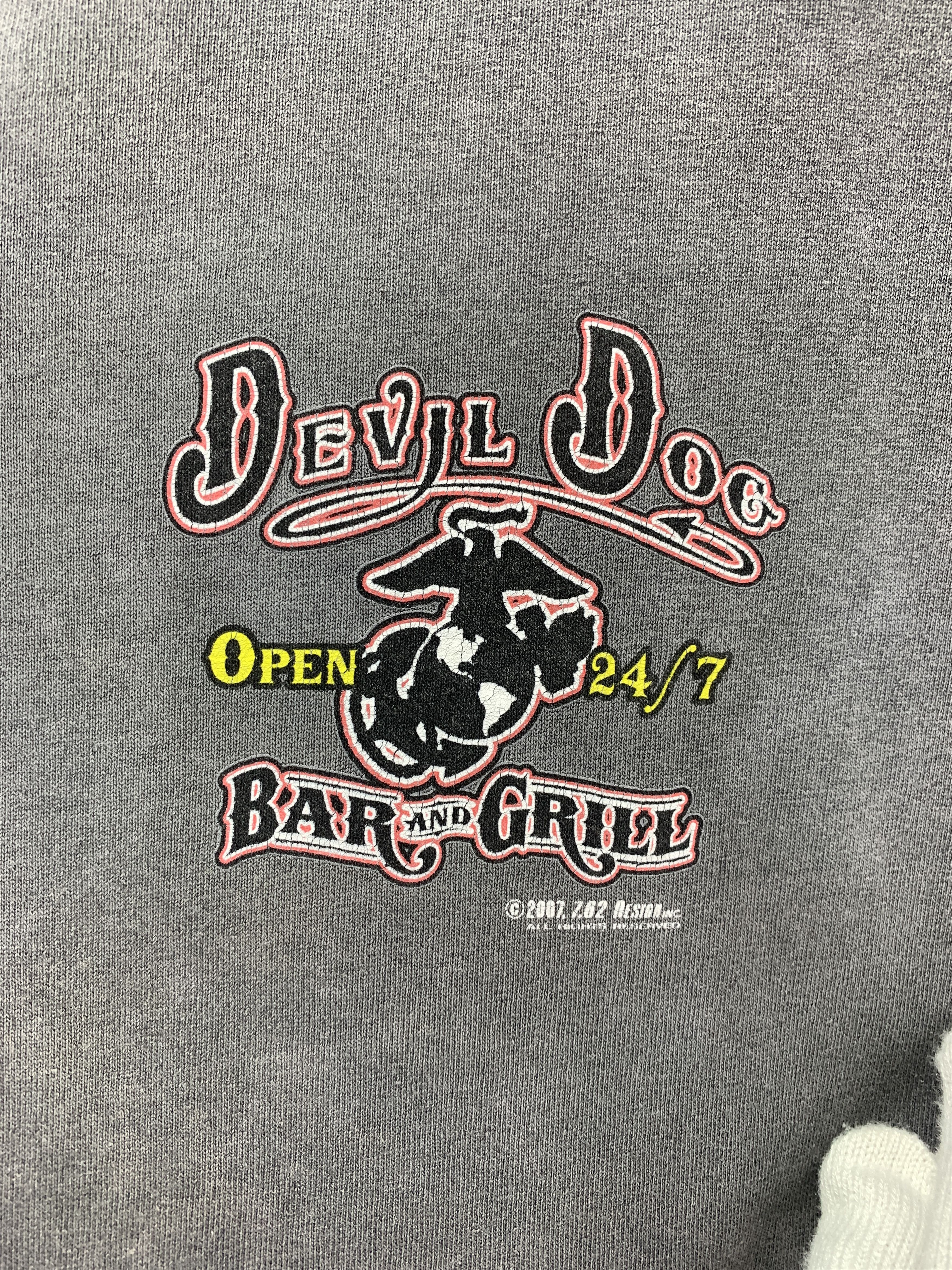 Other 2007 DEVIL DOG Crew Neck T Shirt #2263/19 Size US XL / EU 56 / 4 - 6 Thumbnail