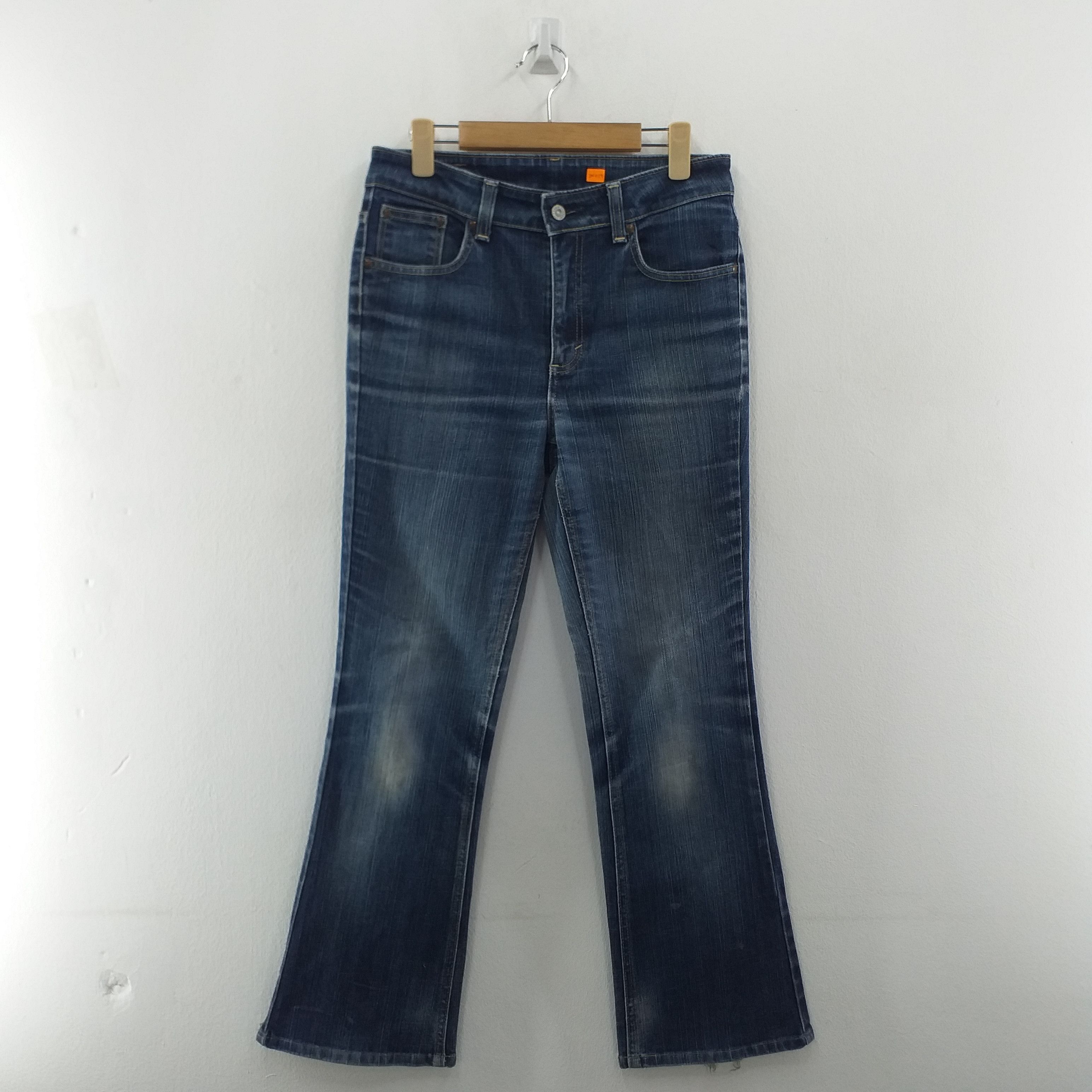If Six Was Nine Vintage Edwin Distressed Flare Denim 31x30 -JN019 Size US 31 - 1 Thumbnail