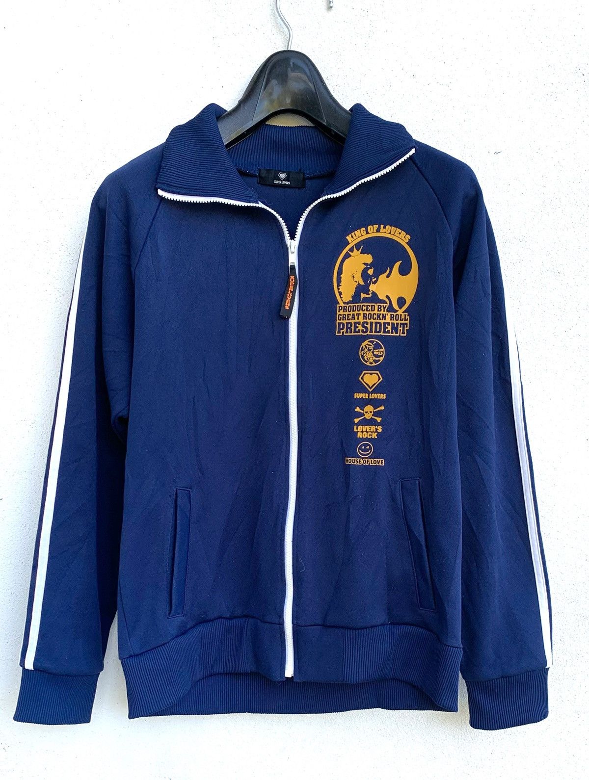 Super Lovers Vintage SUPER LOVERS Zipper Sweather.. Size US S / EU 44-46 / 1 - 2 Thumbnail