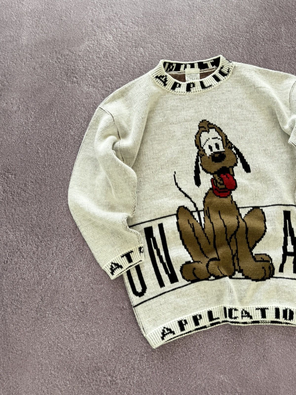 Vintage Y2K Snoopy Disney Coloured Knit 90s Sweater Size US M / EU 48-50 / 2 - 4 Thumbnail