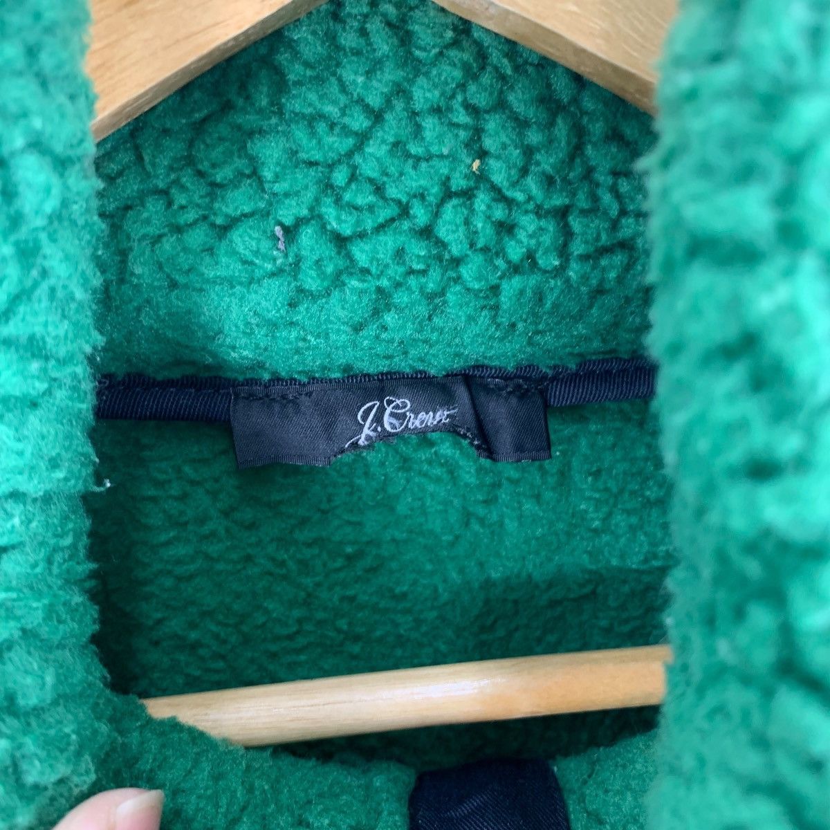 J.Crew Vintage J.CREW 2005 FALL COLLECTION Sherpa Fleece Jacket Size S / US 4 / IT 40 - 7 Thumbnail