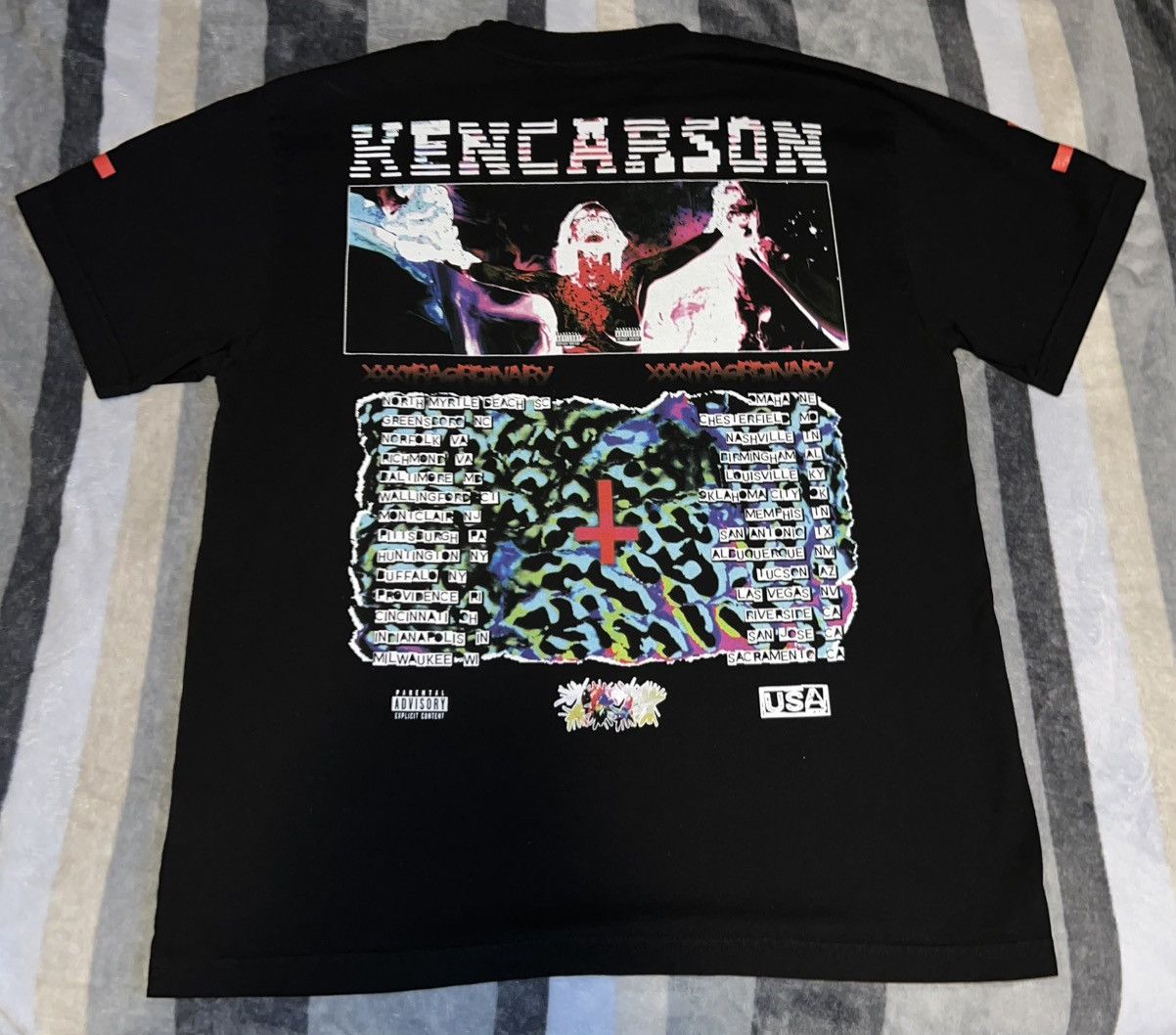 Ken Carson Ken Carson Chaos Tee Size US L / EU 52-54 / 3 - 2 Thumbnail