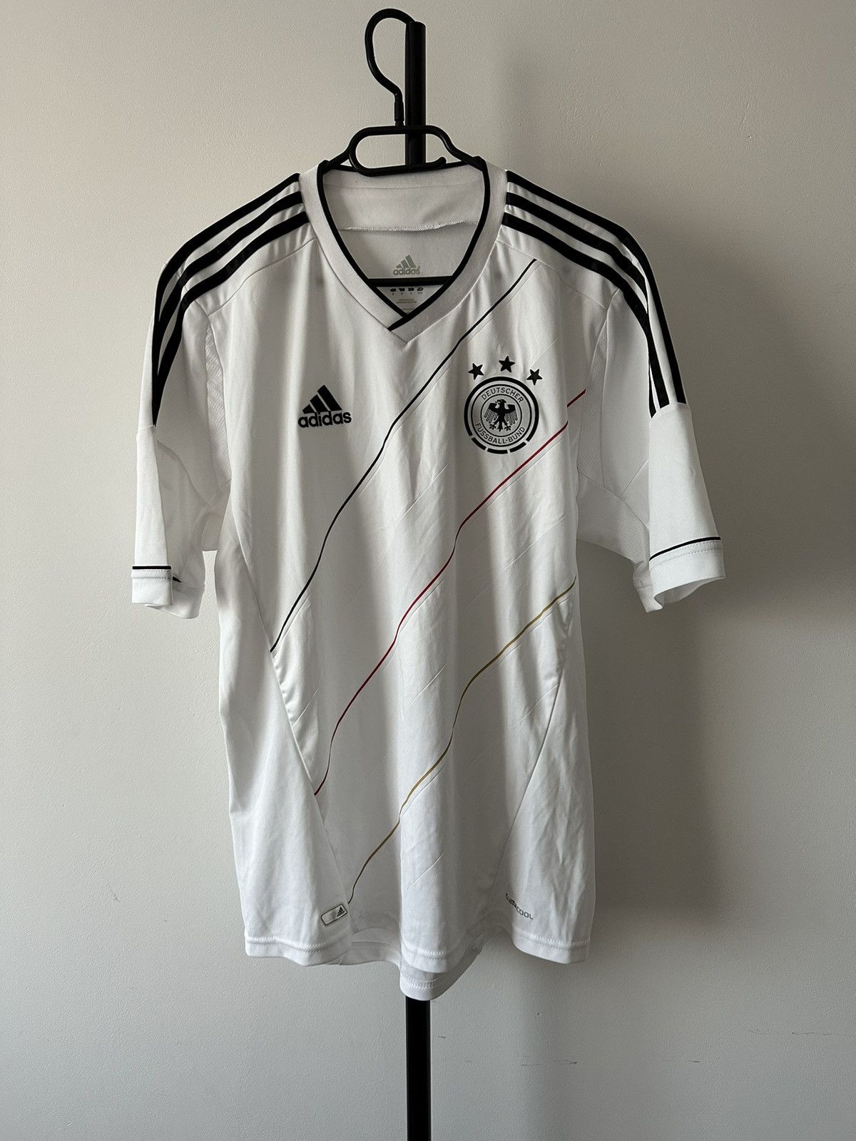 Adidas 2012 Adidas Germany soccer football home team jersey Size US M / EU 48-50 / 2 - 1 Thumbnail
