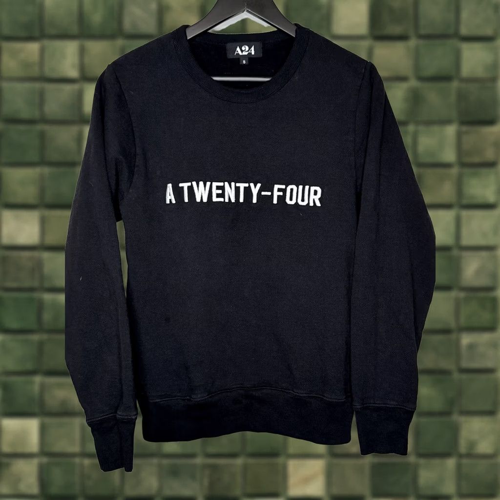 Vintage A24 Horror Movie Crewneck Sweatshirt Black Size S Adult Size US S / EU 44-46 / 1 - 1 Thumbnail
