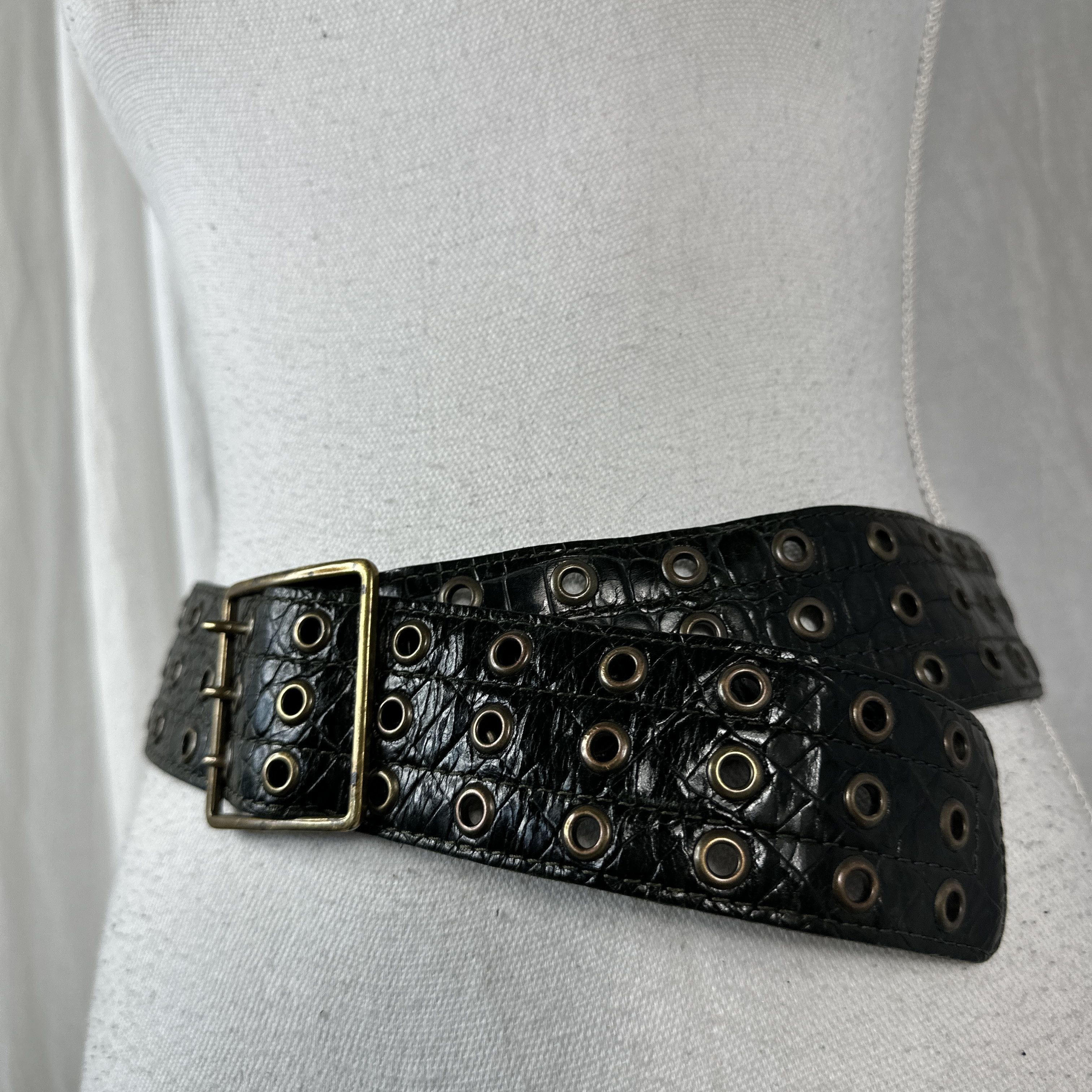 Vintage Studded Leather Belt Size ONE SIZE - 5 Thumbnail