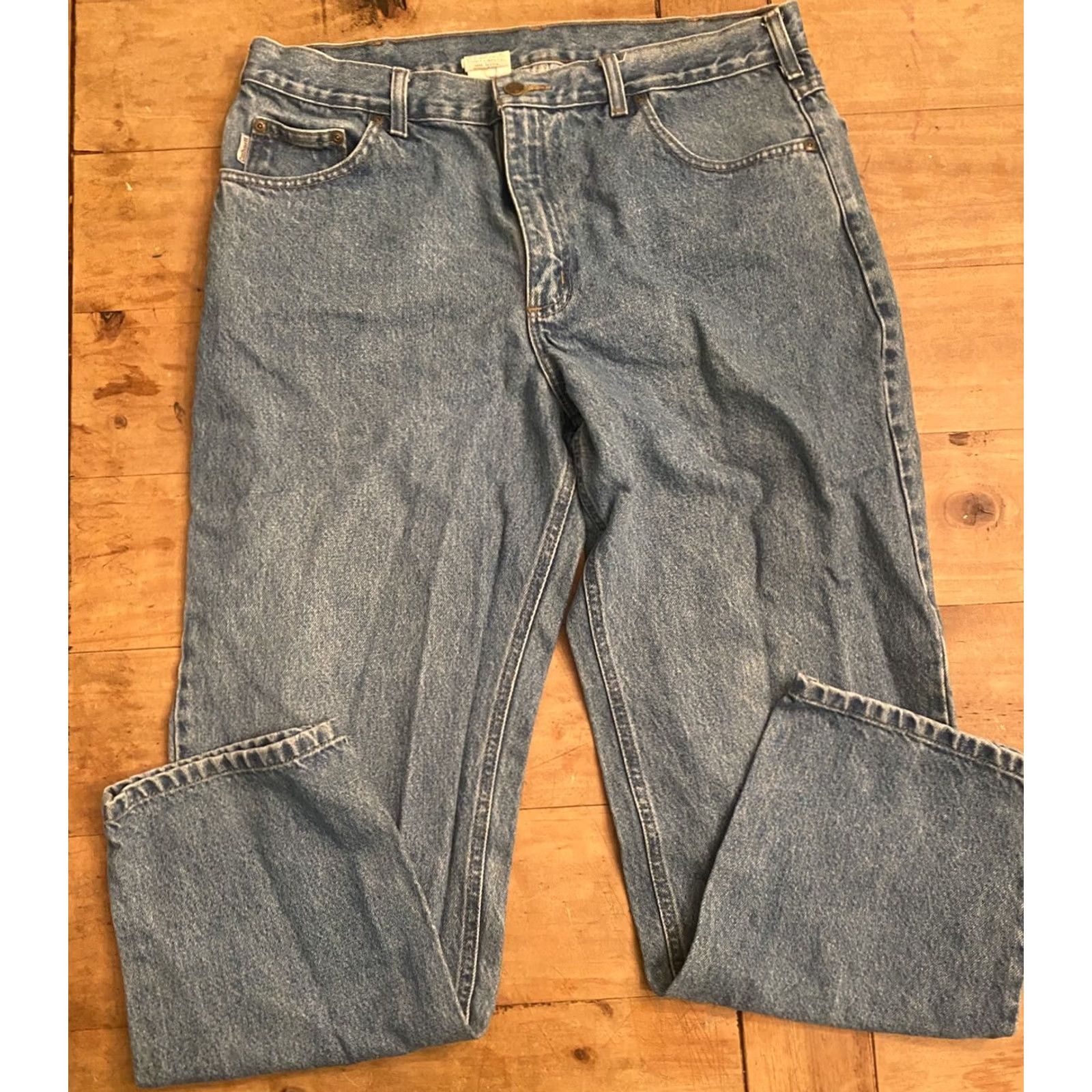 Carhartt VINTAGE Carhartt Jeans Work 5-Pocket Denim Blue 38X30 Regular Men’s Size US 38 / EU 54 - 3 Thumbnail