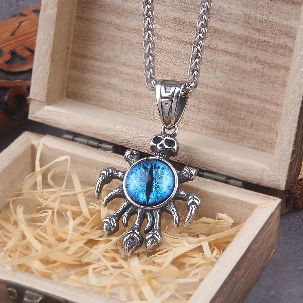 Other Dragon Eyes Pendant Accessories Necklace Gifts Size ONE SIZE - 7 Thumbnail