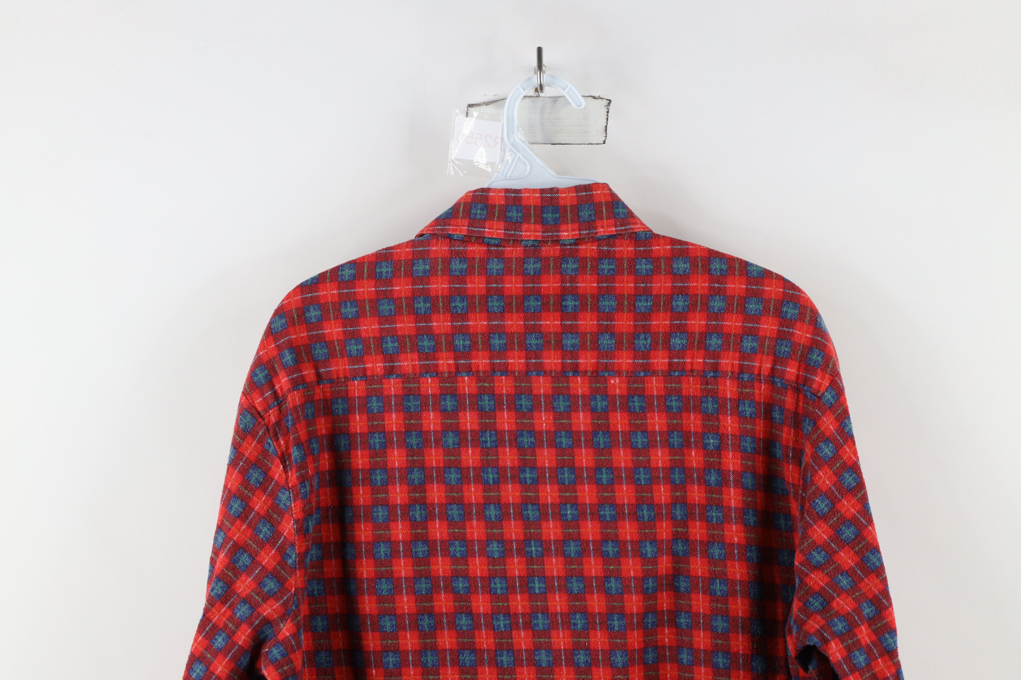 Vintage Vintage 70s Streetwear Collared Button Shirt Plaid USA Size US M / EU 48-50 / 2 - 11 Thumbnail