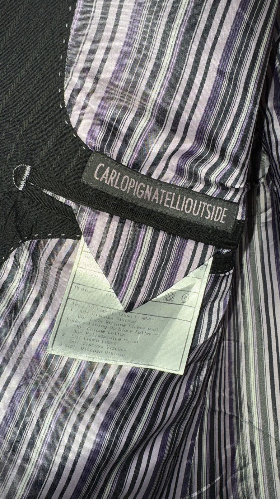 Carlo Pignatelli Carlo Pignatelli Wool Suit Size 42R - 10 Thumbnail