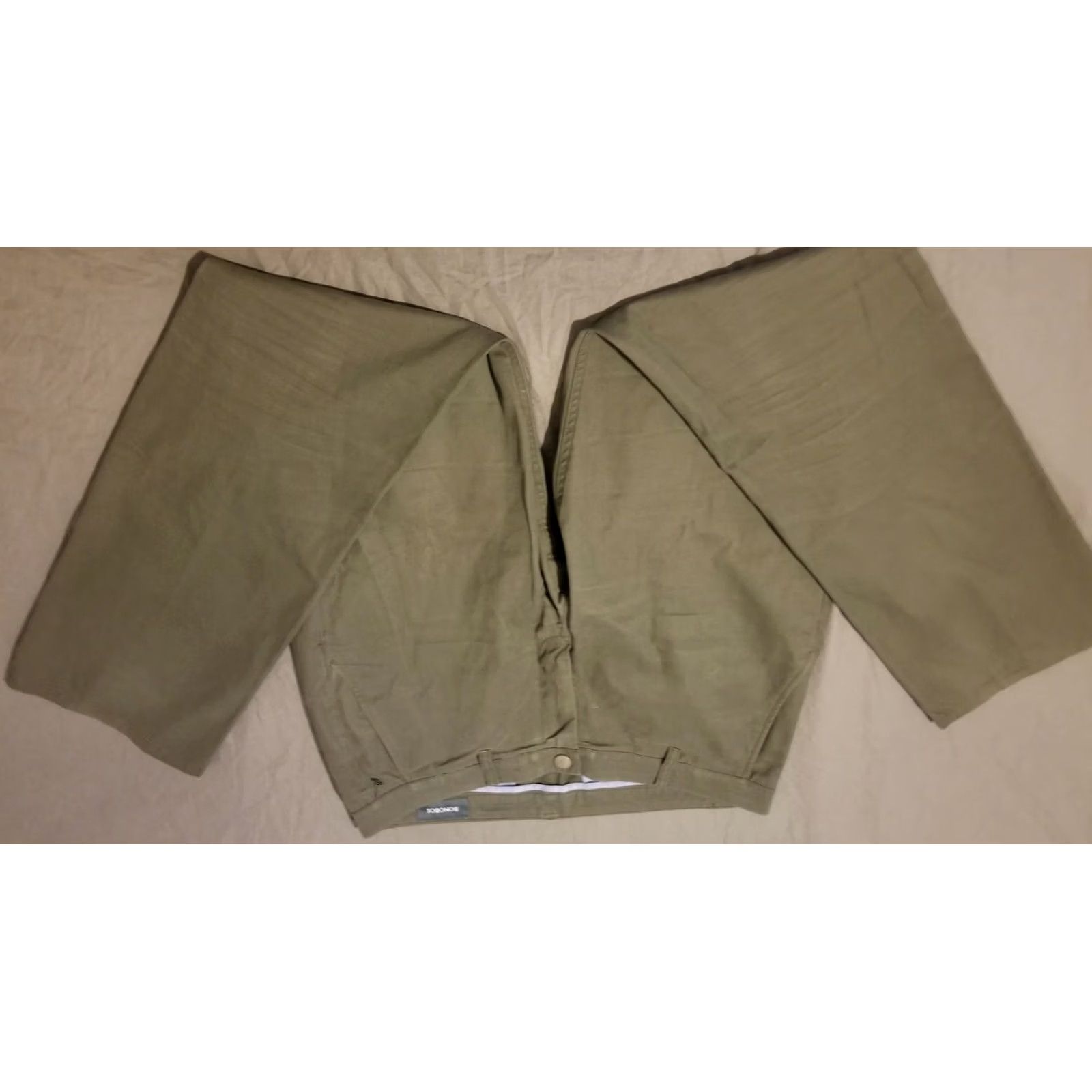 Bonobos Bonobos Mens Khaki Dress Pants 34x32 Cotton Chino Trouser Size US 34 / EU 50 - 3 Thumbnail