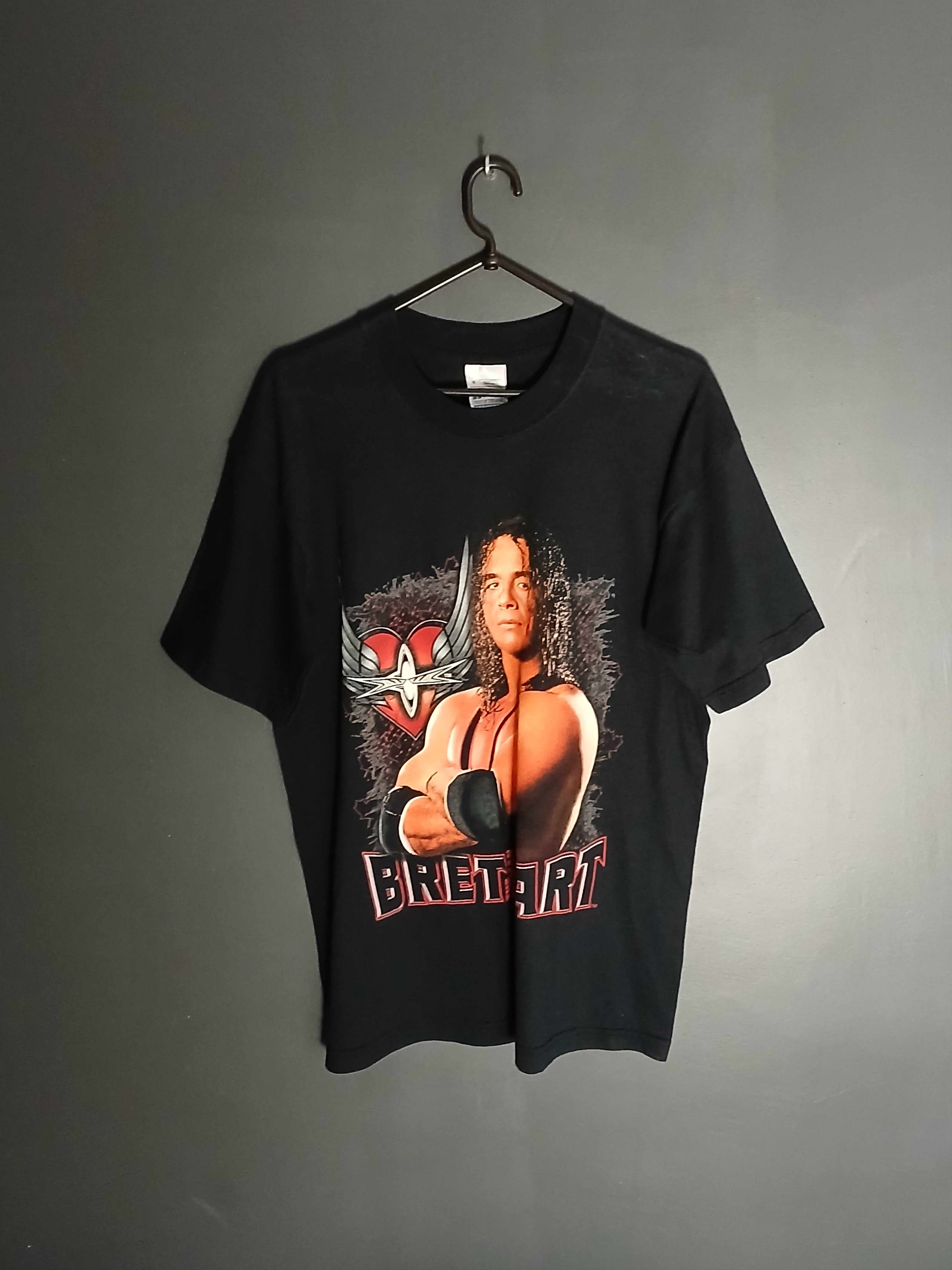 WWE The Hitman Bret Hart Wrestling T-Shirt Size US M / EU 48-50 / 2 - 1 Thumbnail