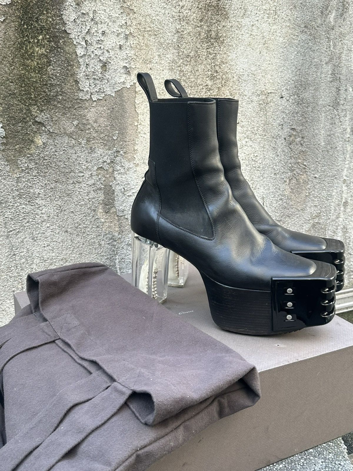 Rick Owens Rick owens fw22 kiss heels with grill customized Size US 11 / EU 44 - 11 Thumbnail