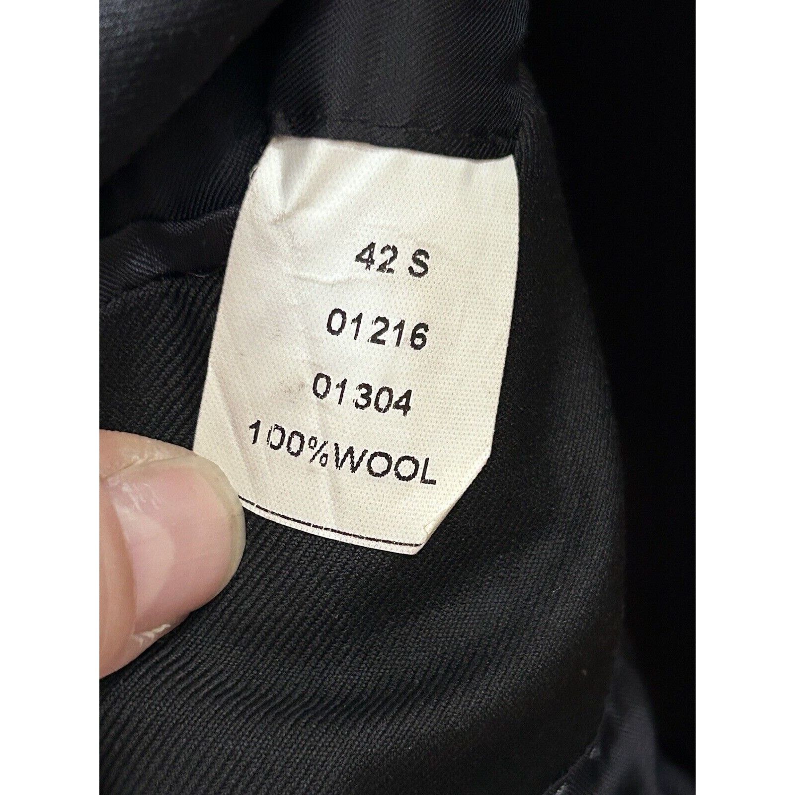 Jos. A. Bank Men's Jos. A. Bank Black 2-Button Suit Jacket Sz 42s Size 42S - 10 Thumbnail