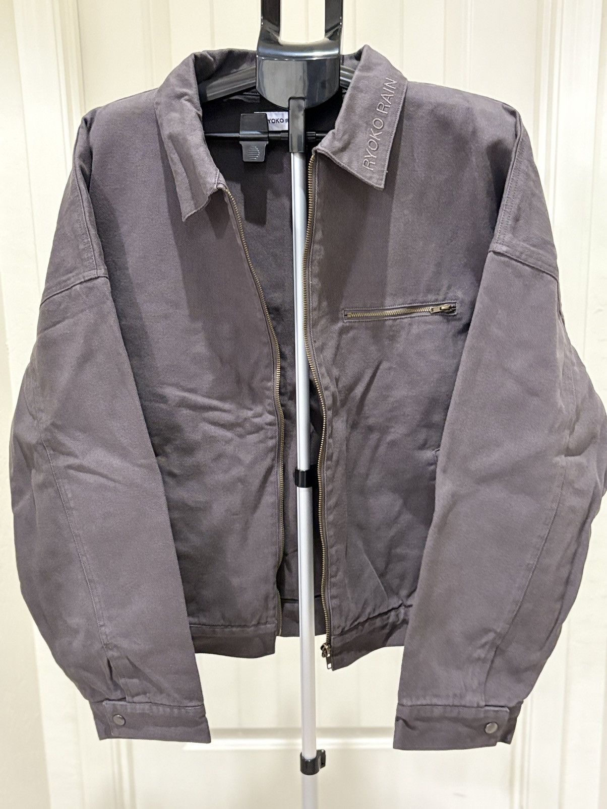 Ryoko Rain CLASSIC CHARCOAL CHARCOAL GRAY WORK JACKET Size US XL / EU 56 / 4 - 1 Thumbnail