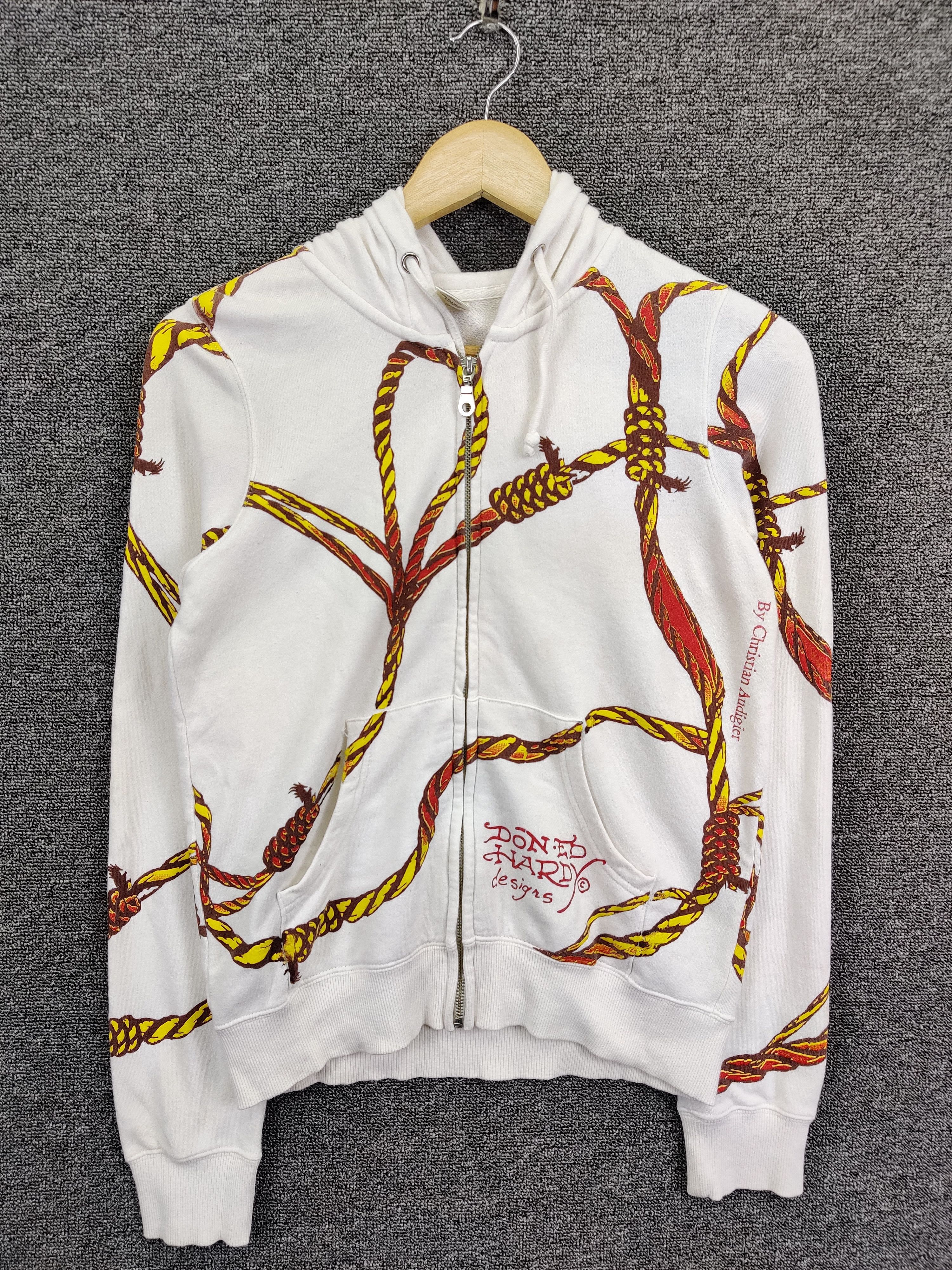 Ed Hardy Vintage Ed Hardy Christian Audigier Zipper Hoodie Size US S / EU 44-46 / 1 - 5 Thumbnail