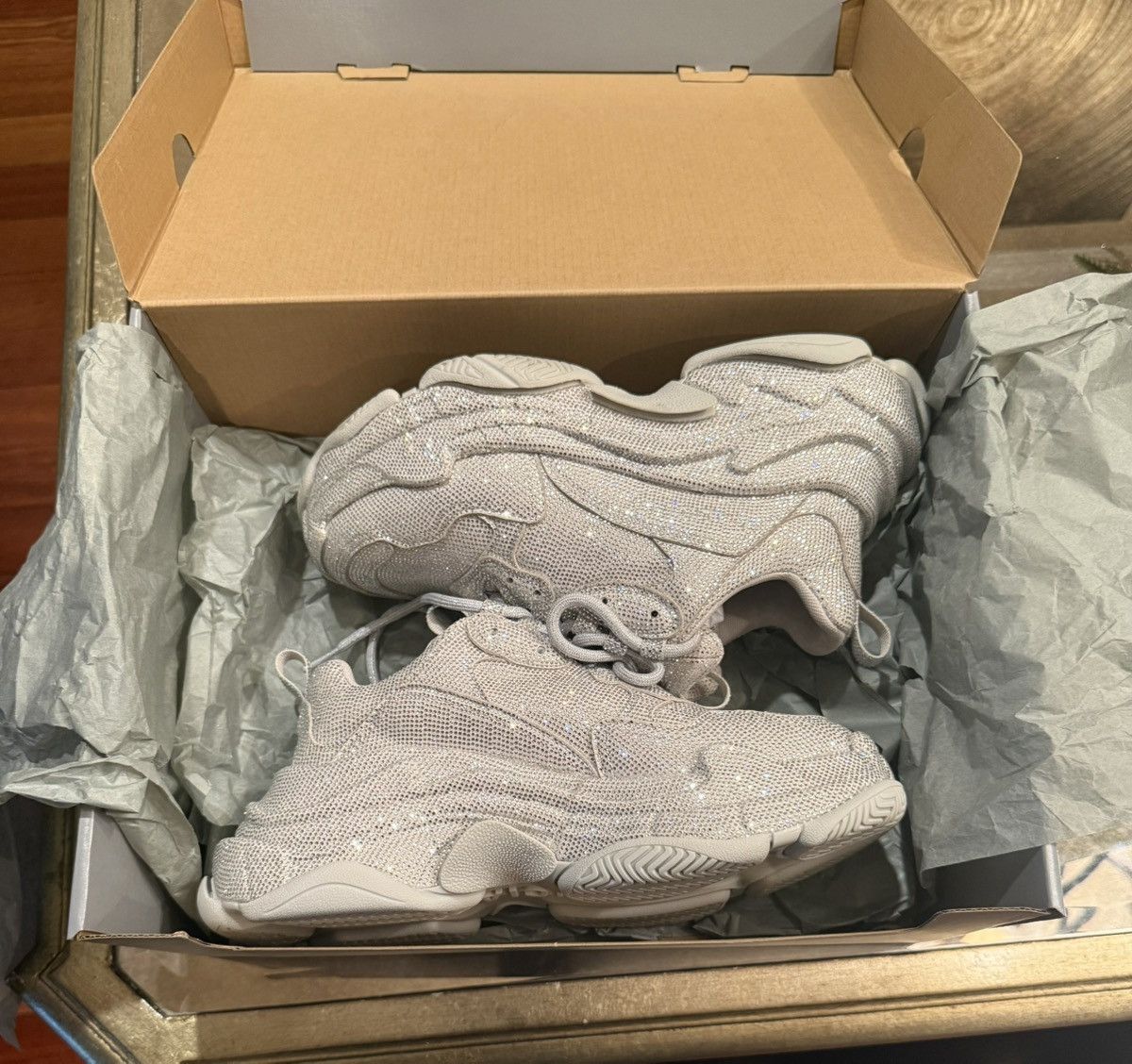 Balenciaga Balenciaga Swarovski Rhinestone Triple S Size US 8 / IT 38 - 7 Thumbnail