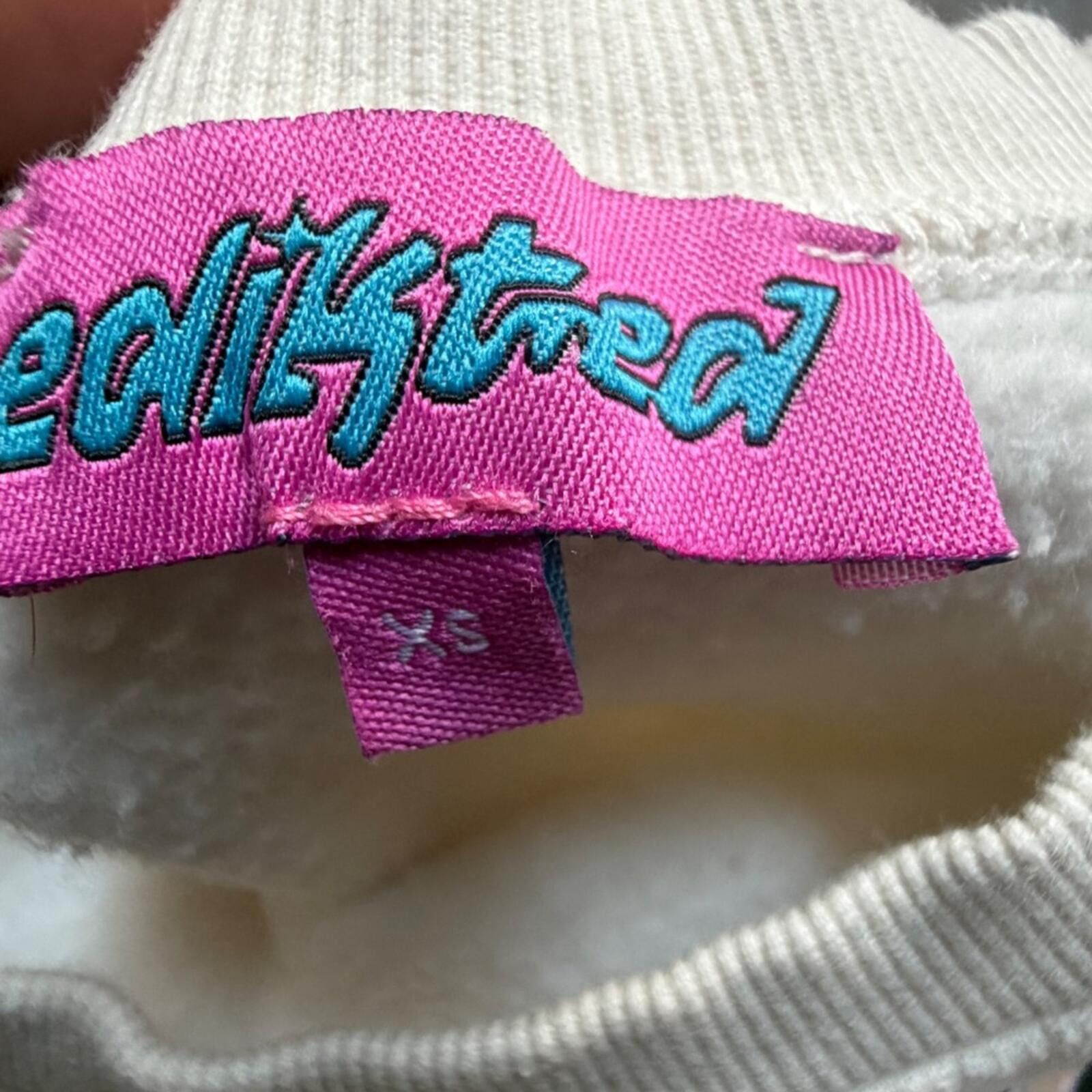 Other Edikted Sweatshirt Cream Off White Varsity Crewneck XS Size XS / US 0-2 / IT 36-38 - 2 Thumbnail