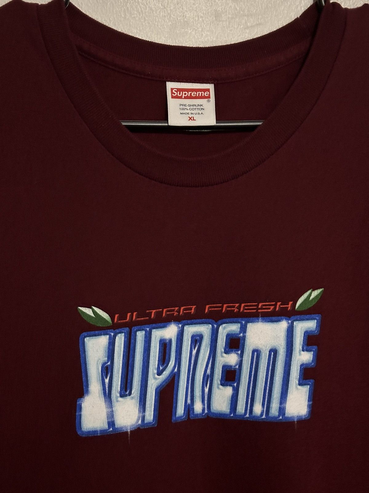 Supreme Supreme Ultra Fresh Tee Size US XL / EU 56 / 4 - 2 Thumbnail