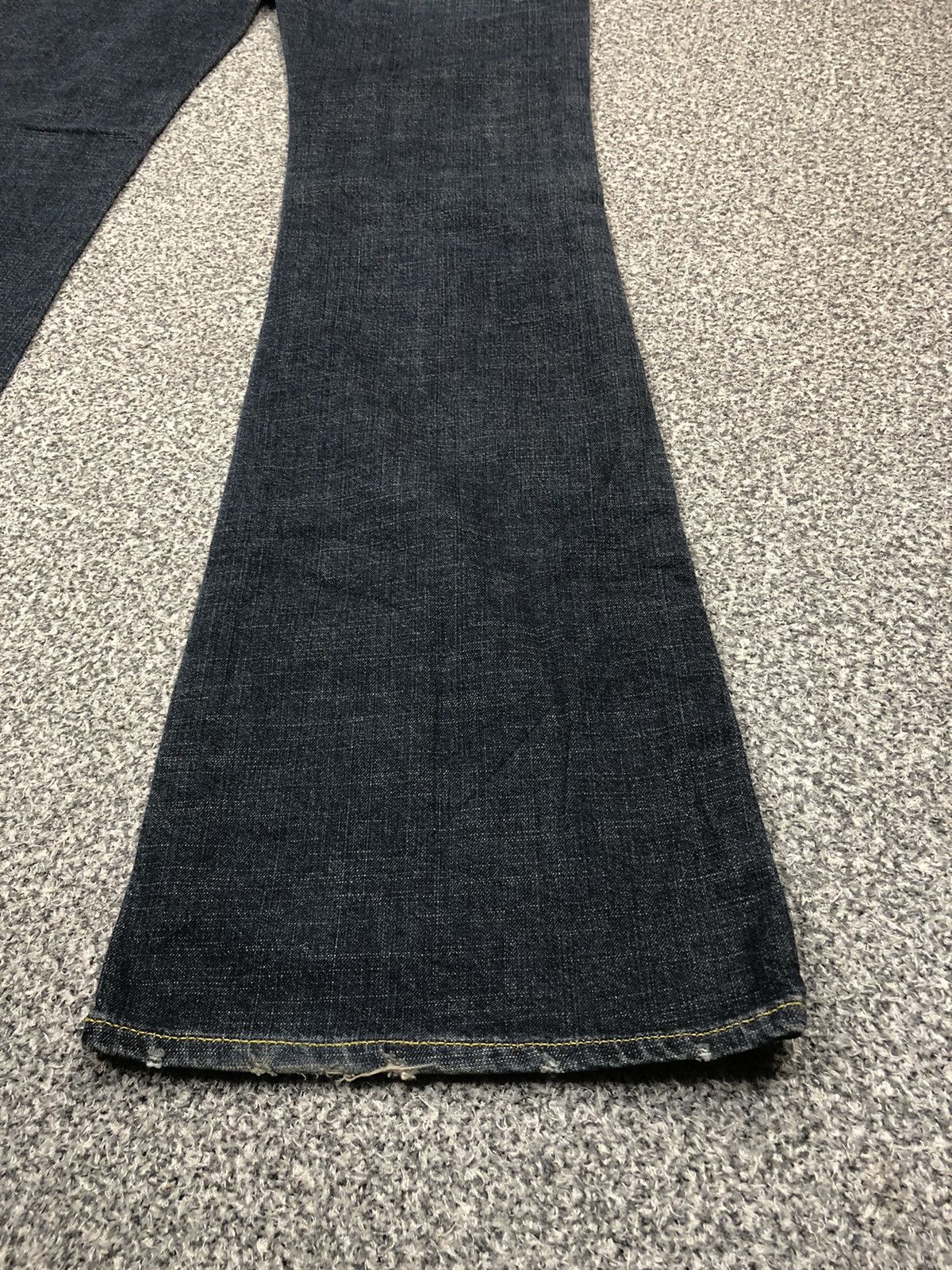Japanese Brand × Vintage × Von Dutch Vintage Kustommade Von Dutch Flare Jeans Size 30" / US 8 / IT 44 - 20 Thumbnail