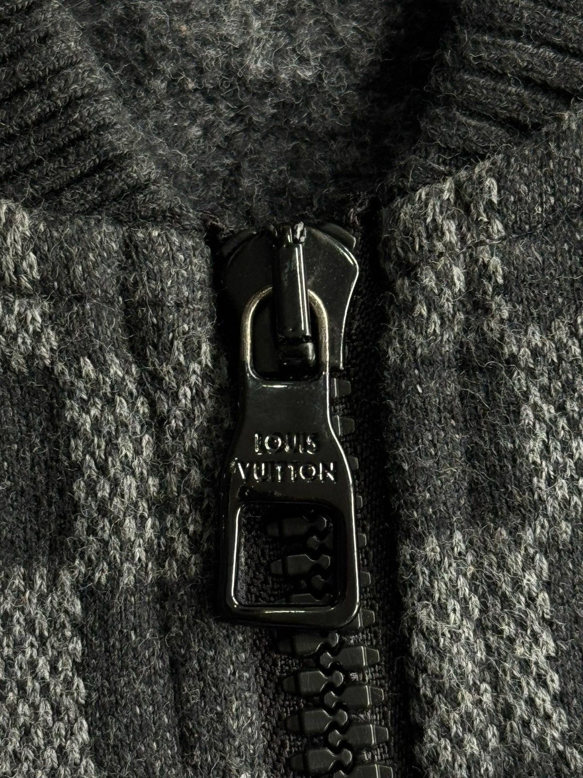 Louis Vuitton Damier Jacquard - Zip Through Bomber Jacket Size US XXL / EU 58 / 5 - 7 Thumbnail