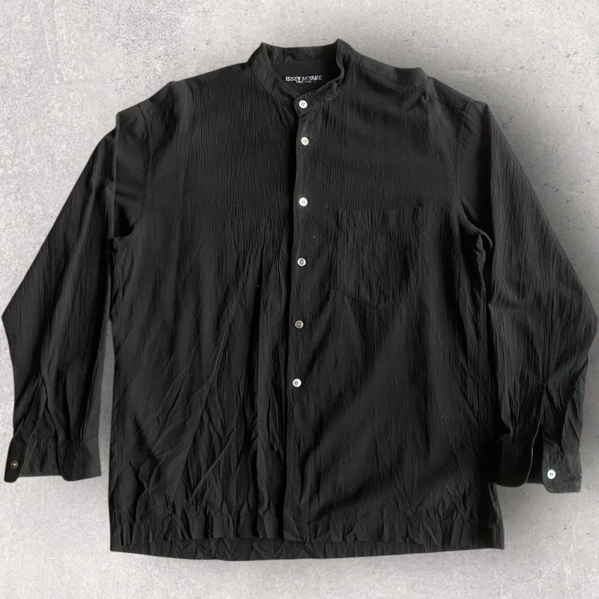 Issey Miyake SS04 Gauze Cotton Crepe Oversize Shirt Size US M / EU 48-50 / 2 - 2 Thumbnail