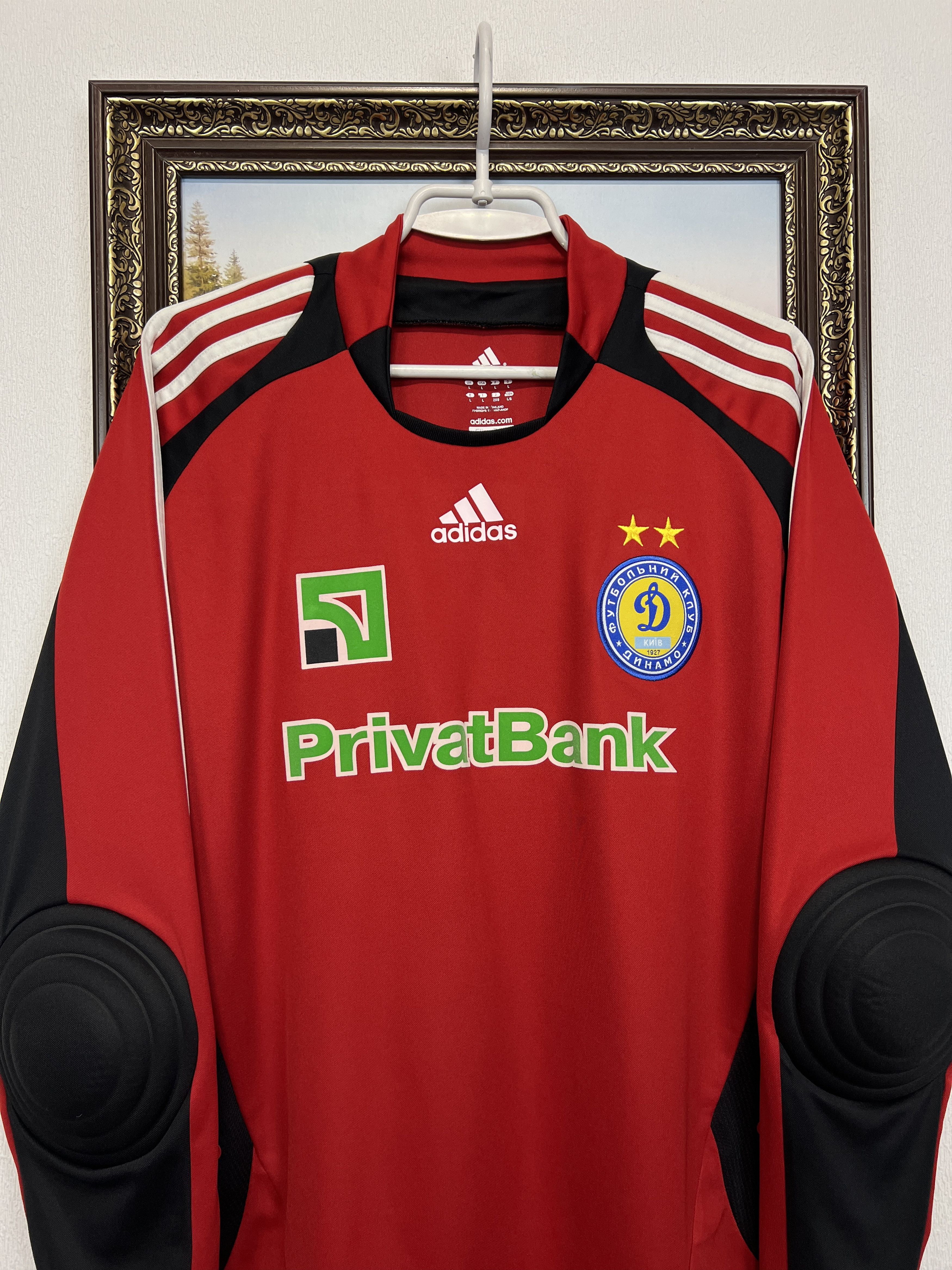 Adidas Dynamo Kiev Goalkeeper football shirt Player Shovkovskyi Size US L / EU 52-54 / 3 - 2 Thumbnail