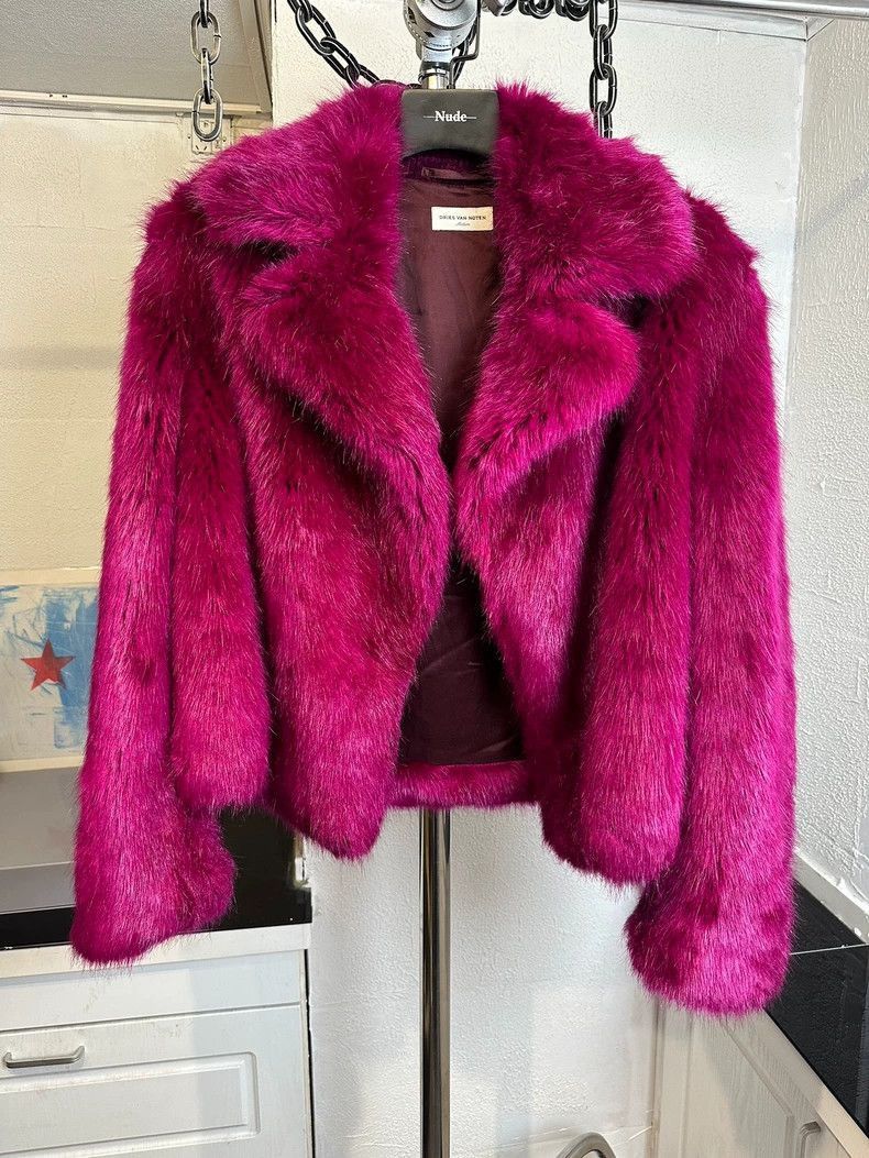 Dries Van Noten Dries Van Noten Dries Van Noten Pitaya artificial fur-2507 Size US M / EU 48-50 / 2 - 1 Thumbnail