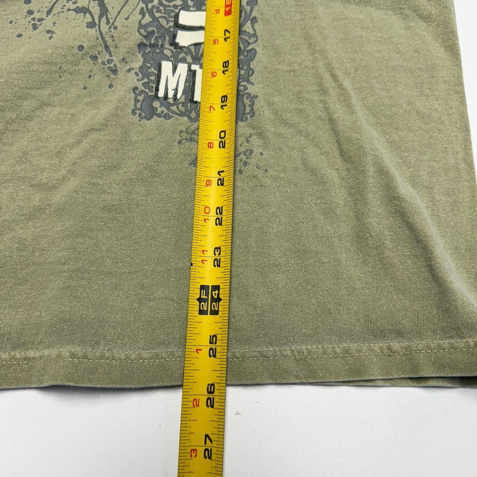 Vintage Vintage Powder Mountain Snowboard T Shirt Mens Large Brown Size US L / EU 52-54 / 3 - 10 Thumbnail