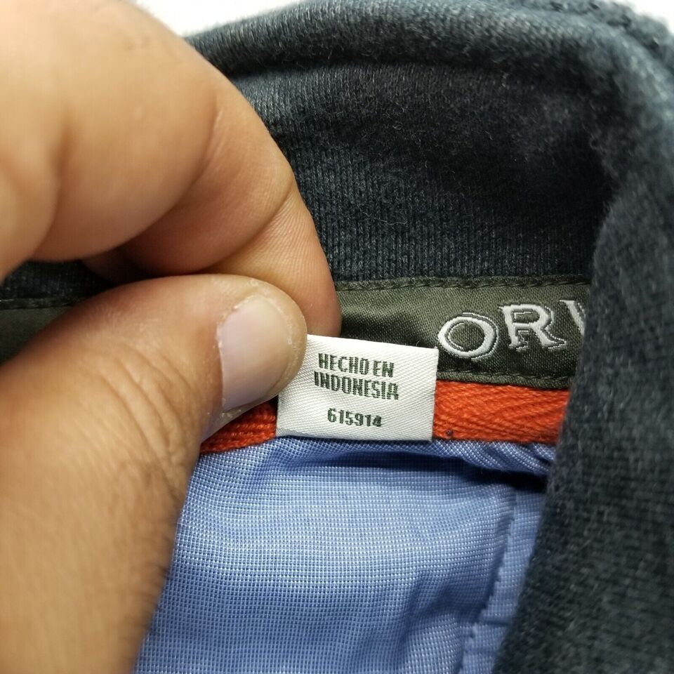 Orvis Orvis Sweater Mens 2XL Long Sleeve Pullover Mock Neck Zip Size US XXL / EU 58 / 5 - 8 Thumbnail
