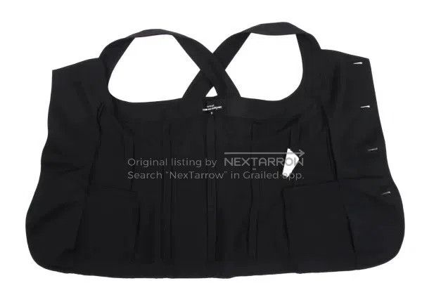 Comme des Garcons Comme Des Garcons Black vintage vest top Size S / US 4 / IT 40 - 8 Thumbnail