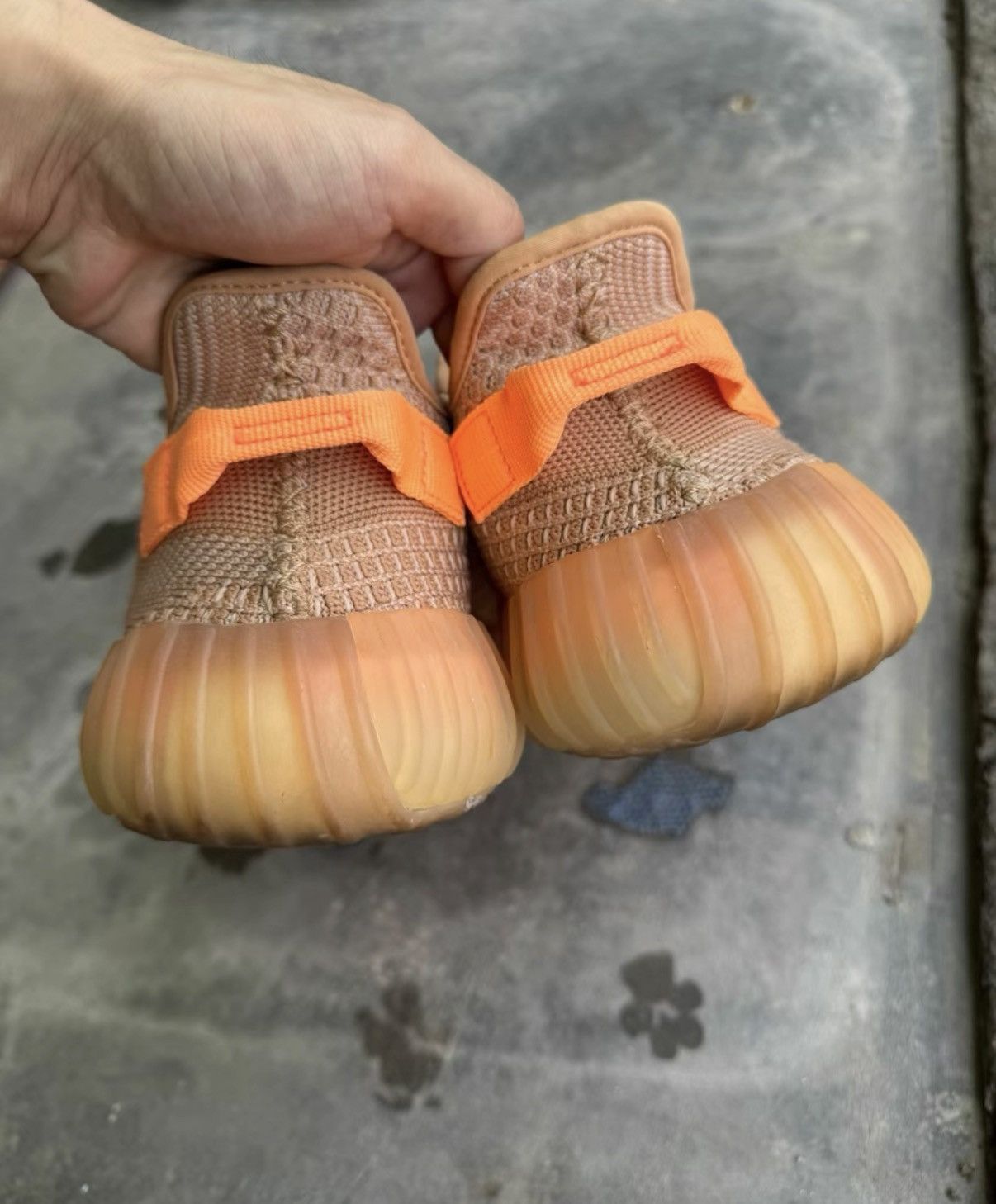 Adidas Adidas Yeezy 350 Clay EG7490 K37 Size US 11.5 / EU 44-45 - 5 Thumbnail