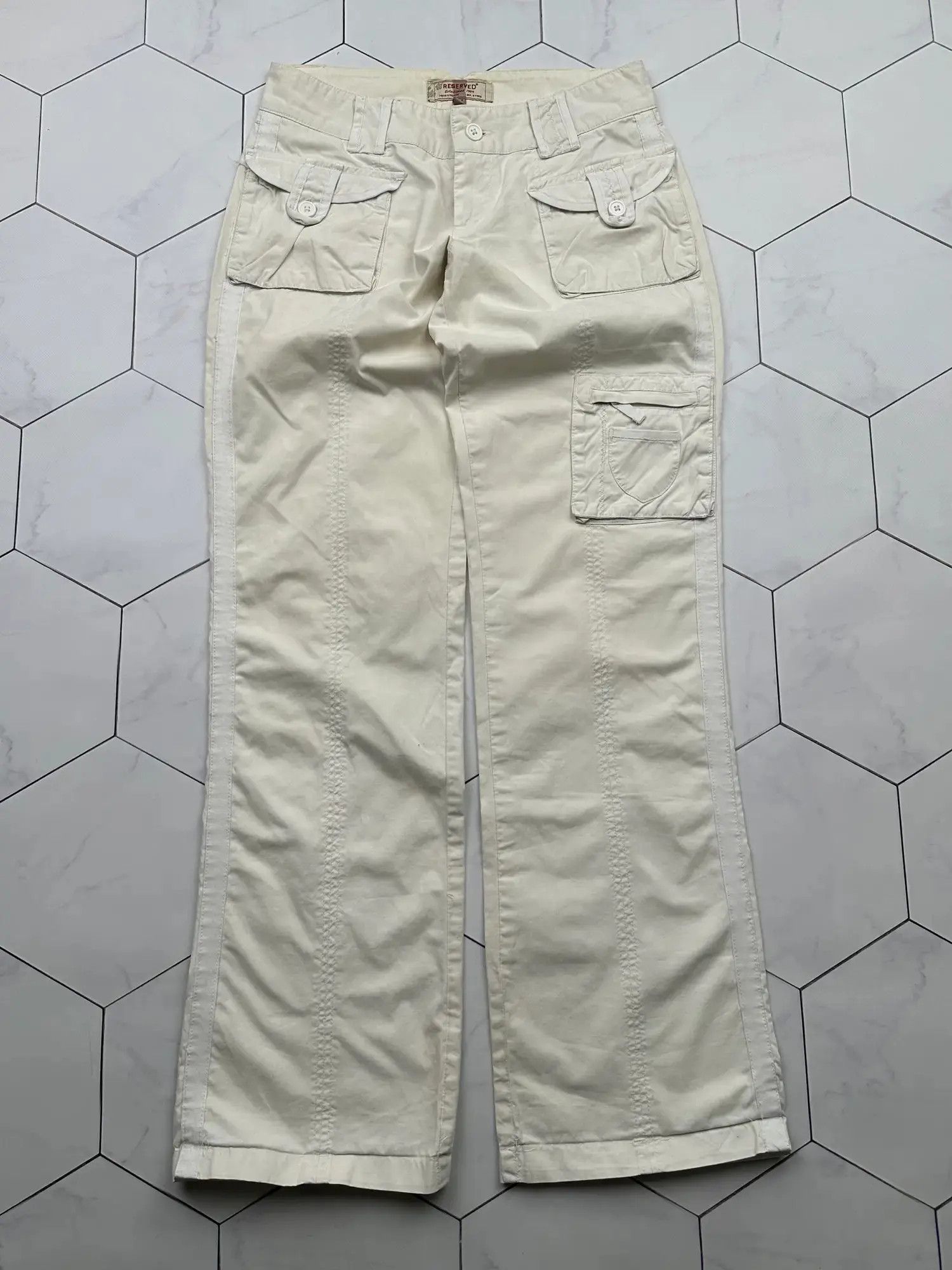 Japanese Brand Vintage Wide Cargo Pants (B533)E2 Size 27" / US 4 / IT 40 - 1 Thumbnail