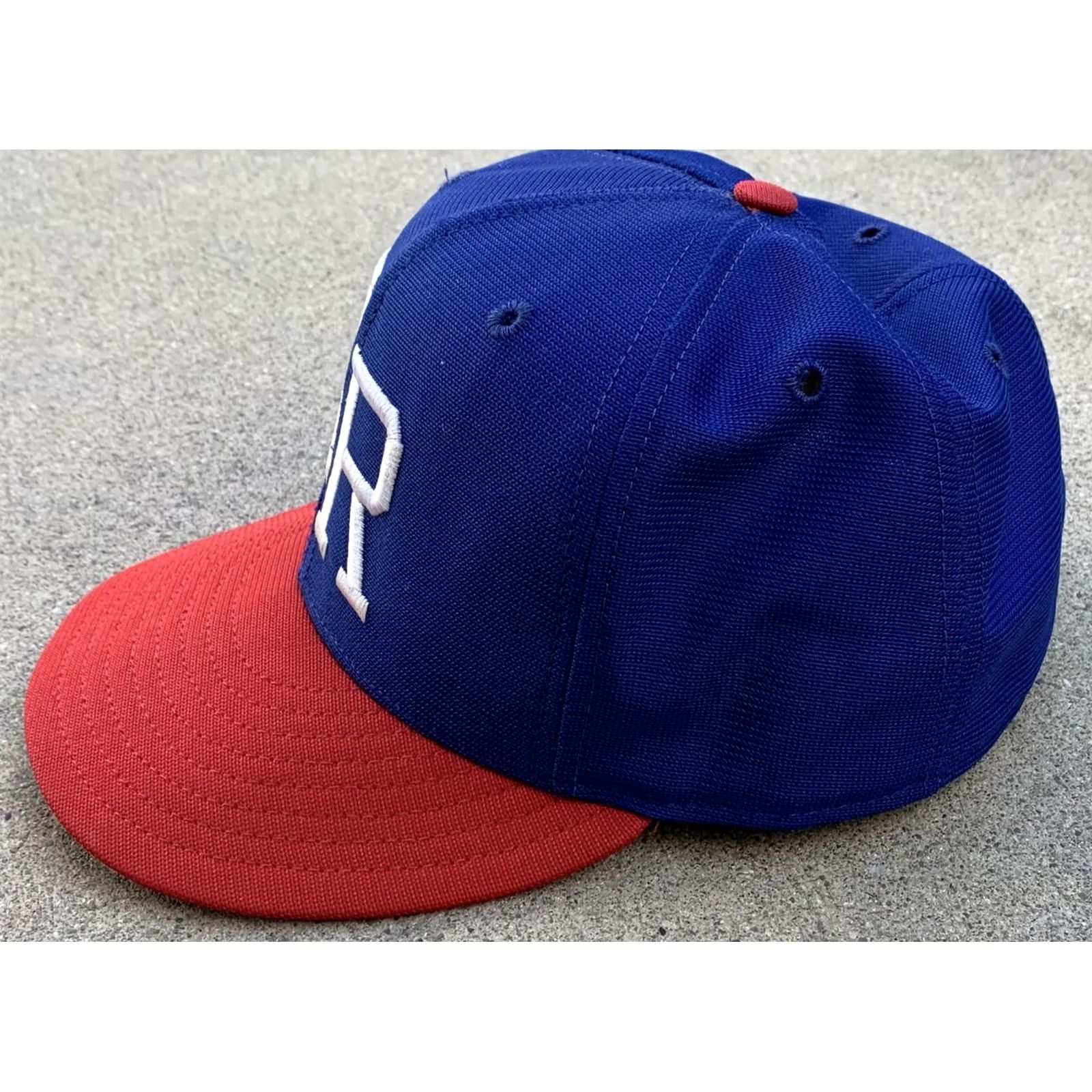 New Era New Era Pro Model USA baseball hat cap size 7 1/8 Red Blue AR Mens Size ONE SIZE - 2 Thumbnail