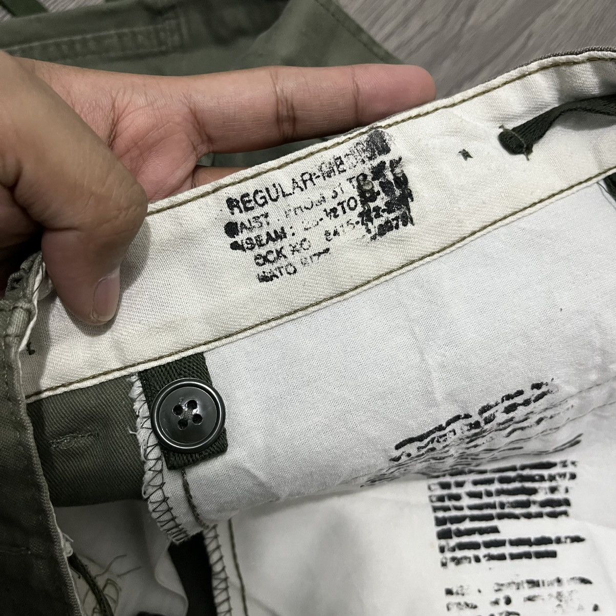 Buzz Rickson's 70s M65 Trouser Military Cargo Pant Amekaji Style Size US 33 - 15 Thumbnail