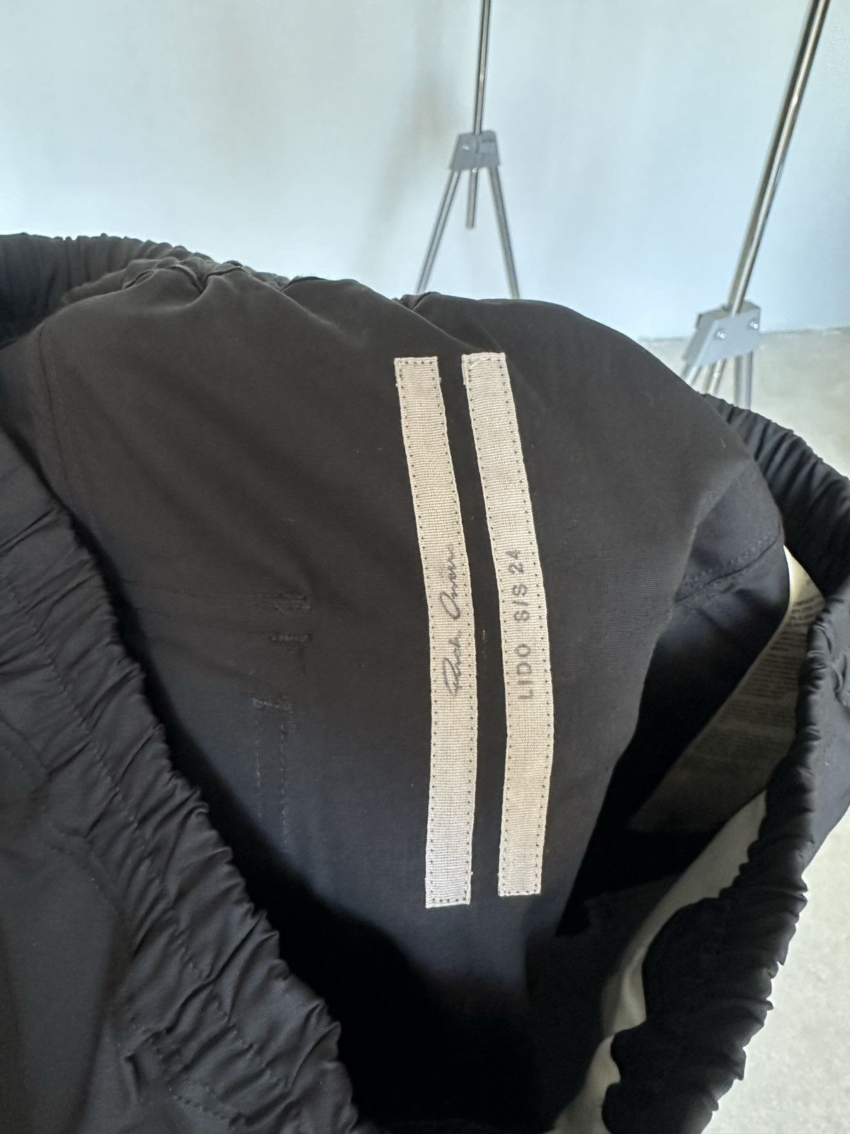 Rick Owens SS24 Lido cotton pants