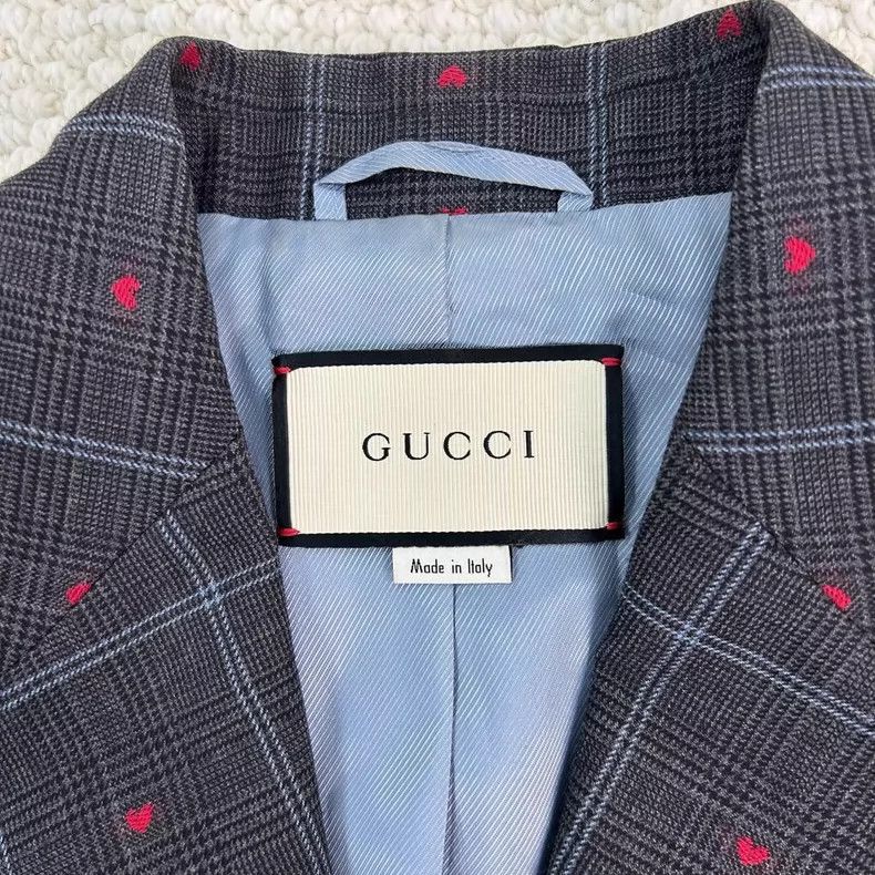 Gucci Gucci Love plaid suit Size 40R - 4 Thumbnail