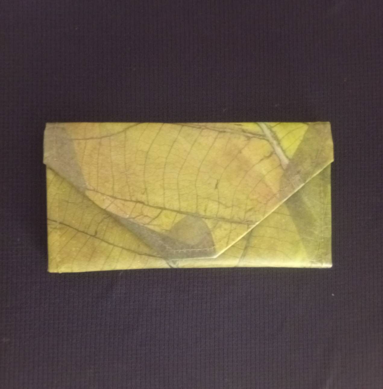 Other ENVELOP WALLET VEGAN LEATHER REAL LEAF LEATHER Size ONE SIZE - 3 Thumbnail