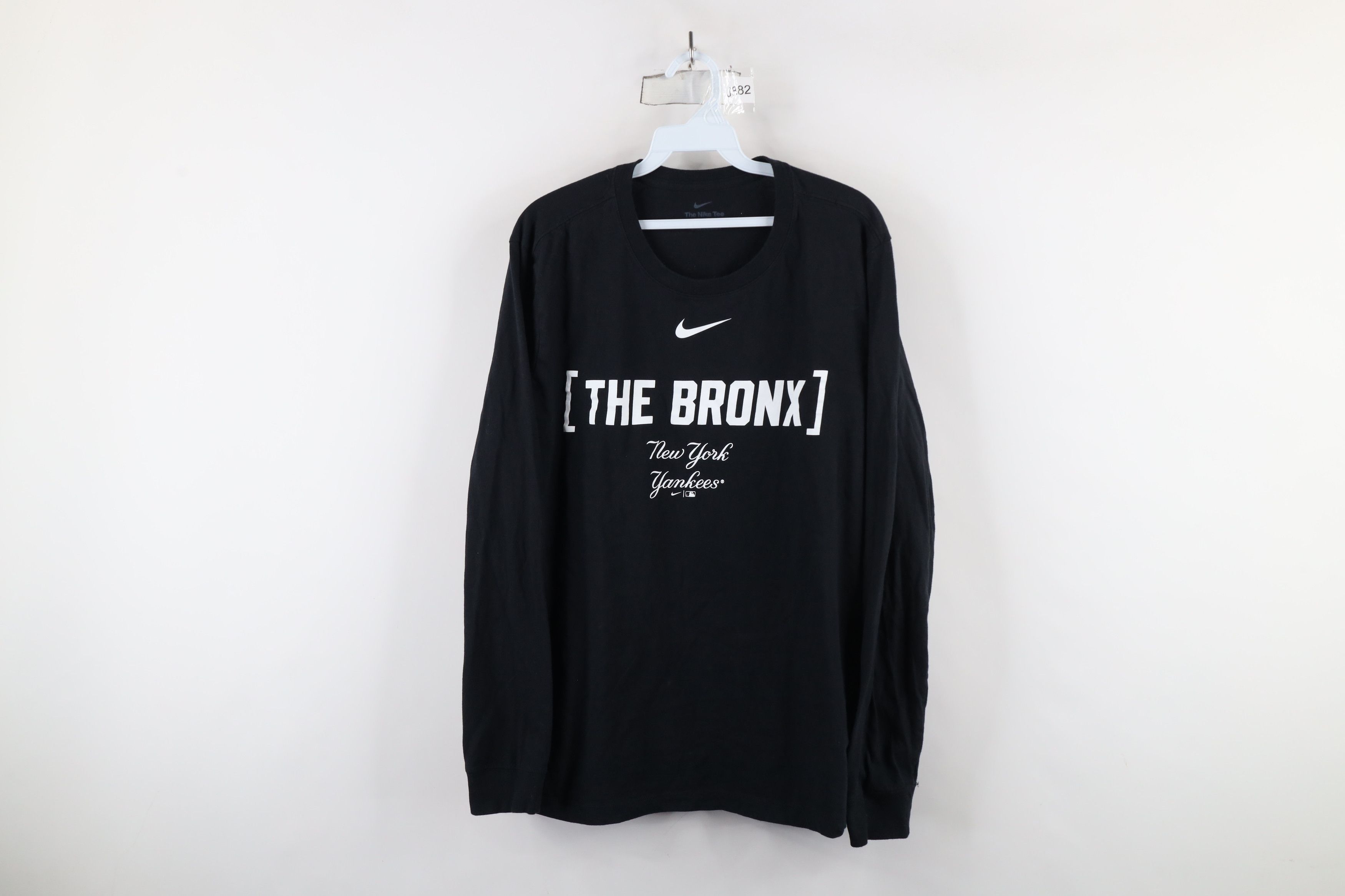 Nike × Vintage Nike Scott Center Swoosh New York Yankees Baseball T-Shirt Size US L / EU 52-54 / 3 - 1 Thumbnail