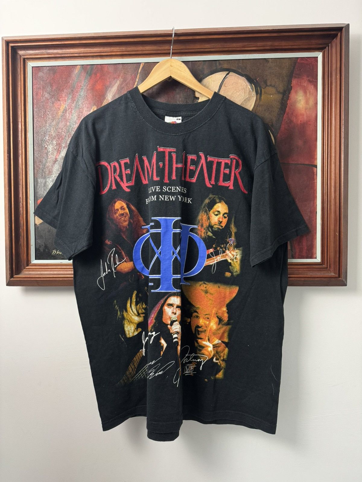 Band Tees Dream Theater Band Tee Rock Hype Live Scenes From New York Size US XL / EU 56 / 4 - 1 Thumbnail